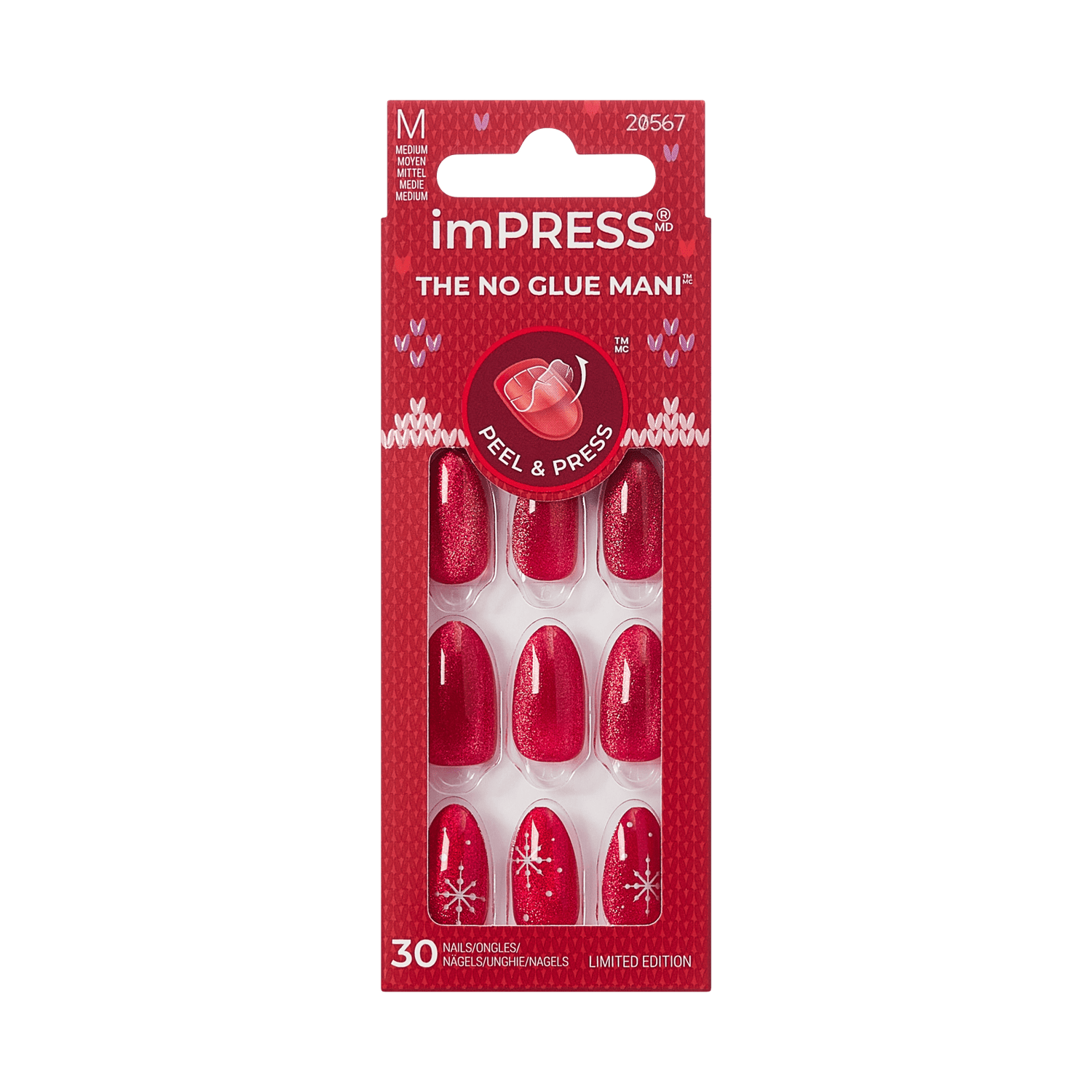 imPRESS Holiday Design Press On Nails - The Cute List