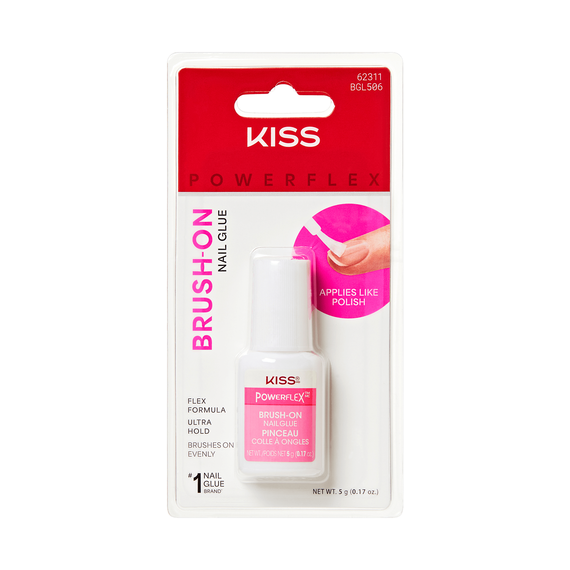 KISS PowerFlex Brush-On Nail Glue