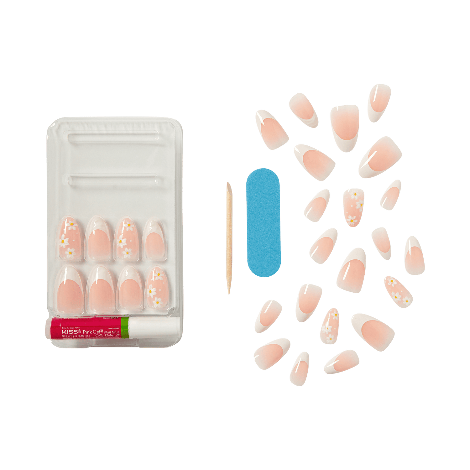 KISS My Perfect French Press On Glue Nails - What You Want