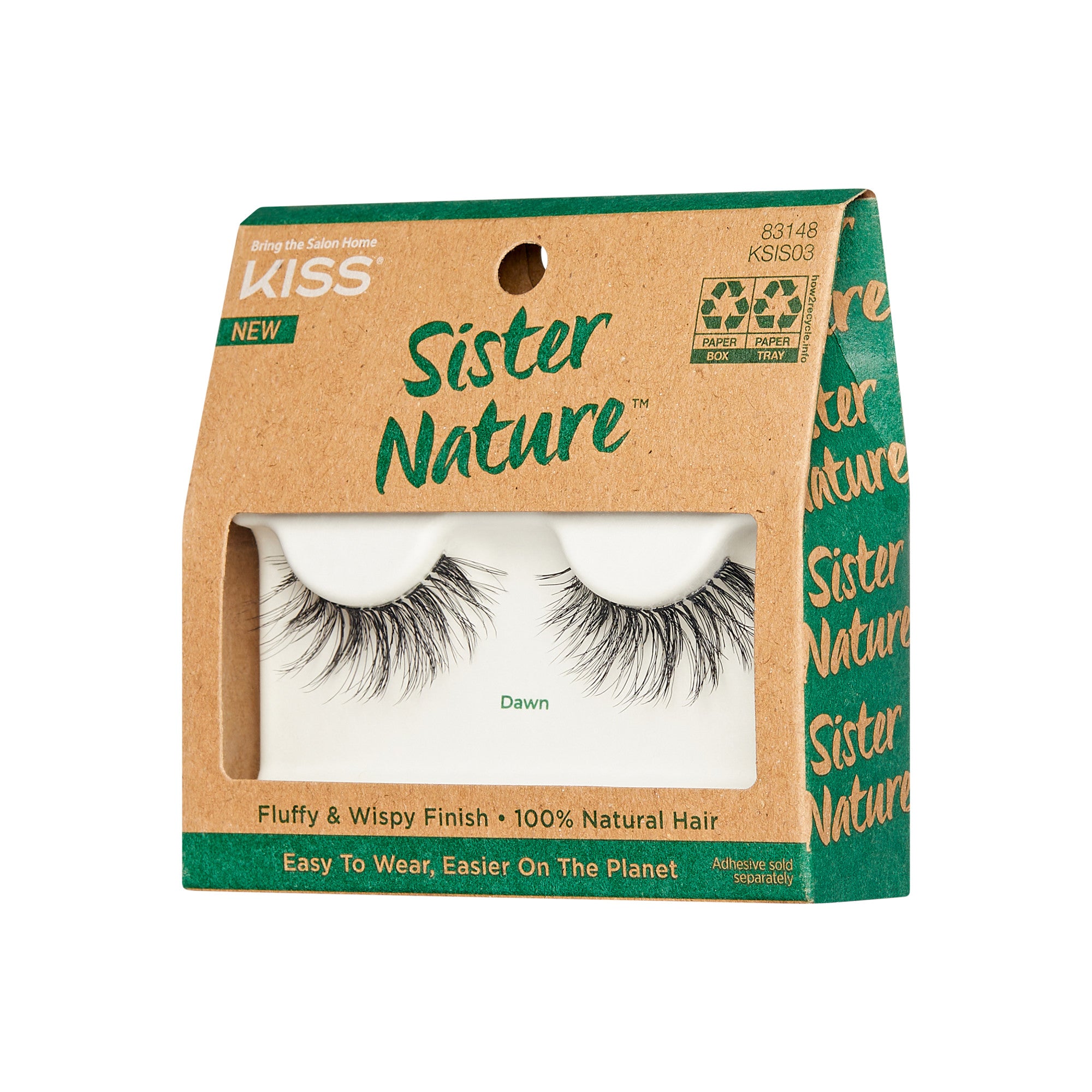 Kiss Sister Nature False Eyelashes - Dawn