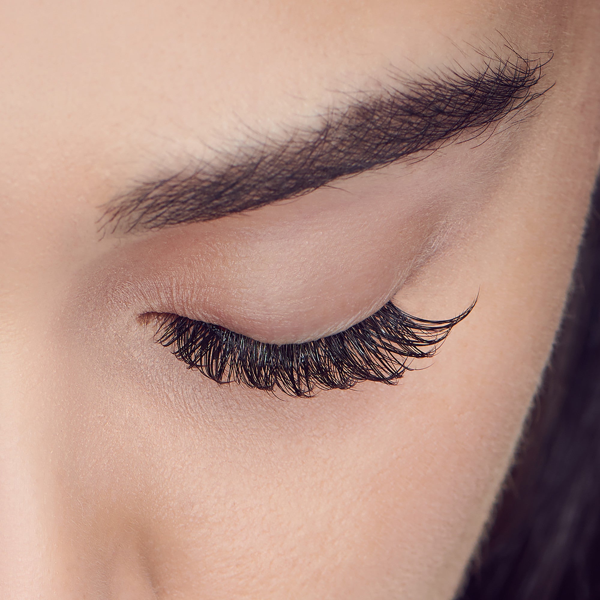 The image shows a close-up of a person&