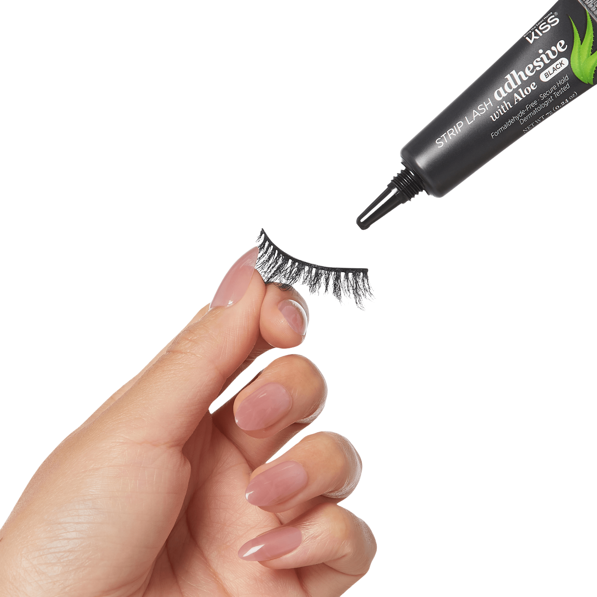 KISS Strip Lash Adhesive with Aloe - Black