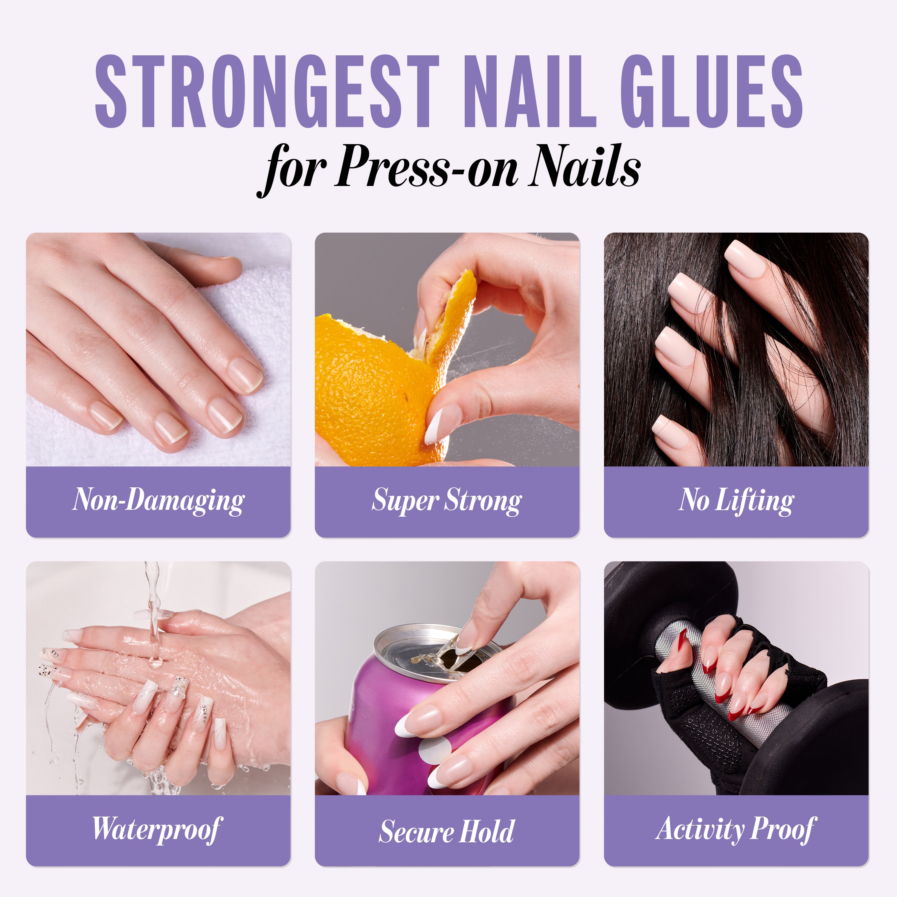 Kiss PowerFlex Precision Nail Glue 2-Pack