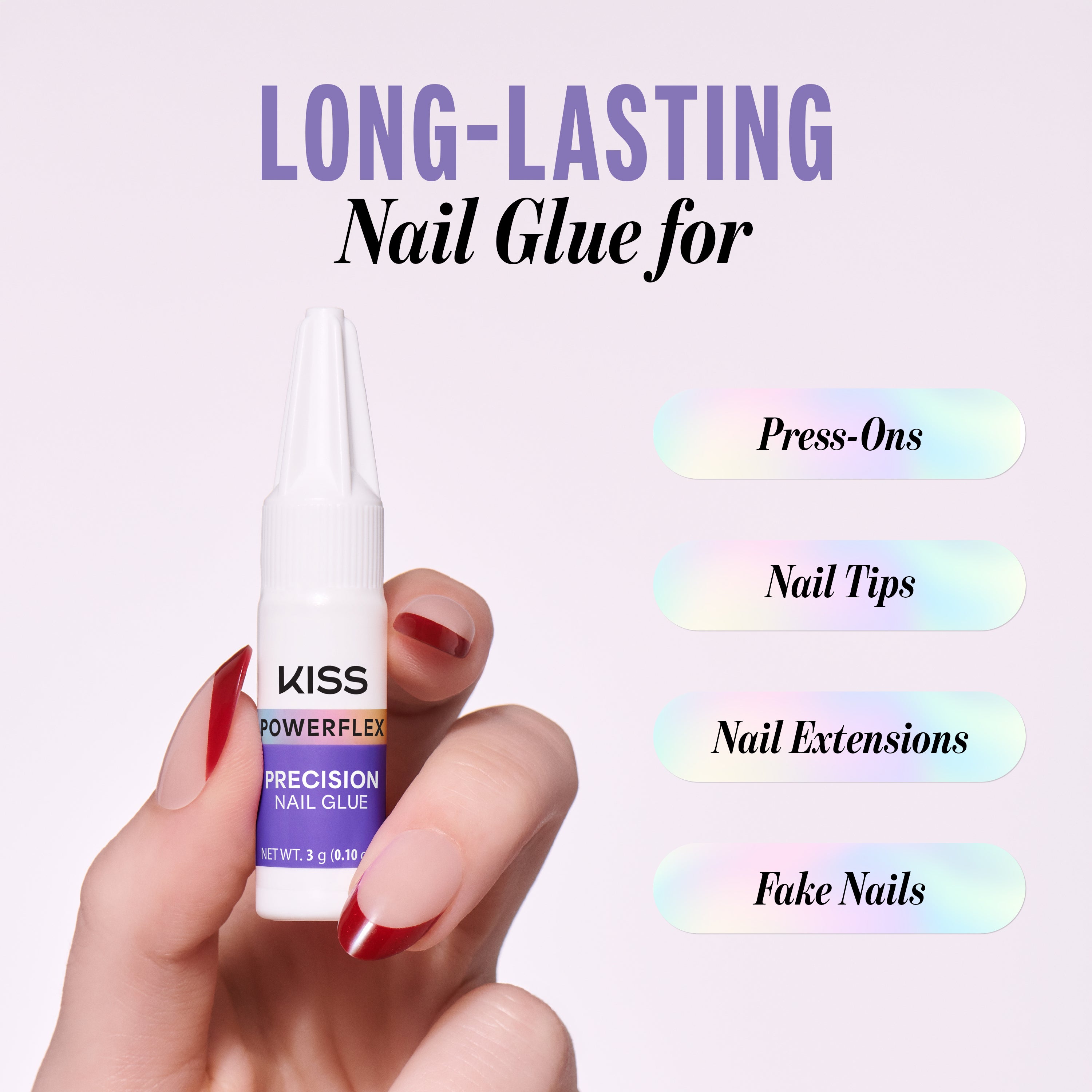 Kiss PowerFlex Precision Nail Glue 2-Pack