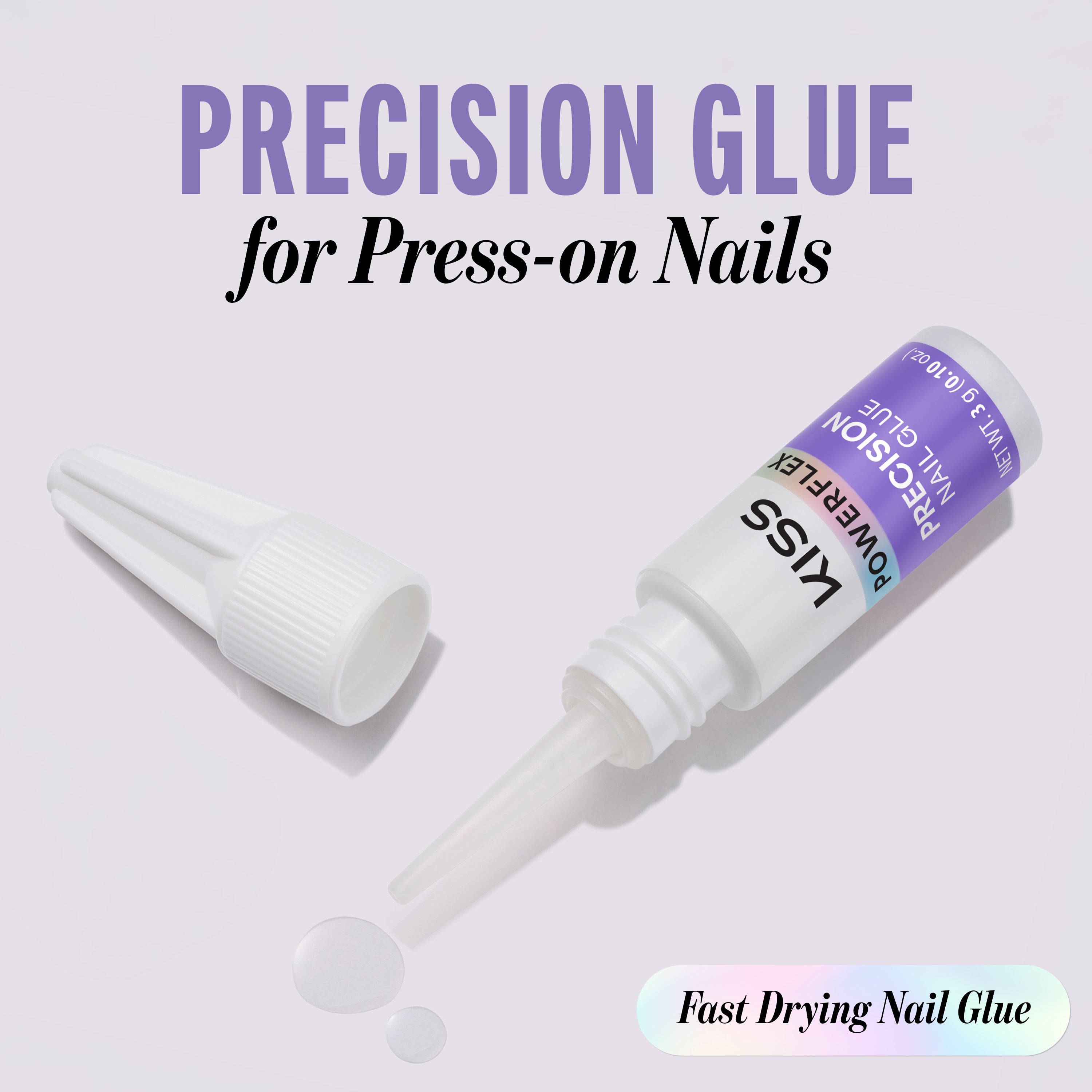 Kiss PowerFlex Precision Nail Glue 2-Pack