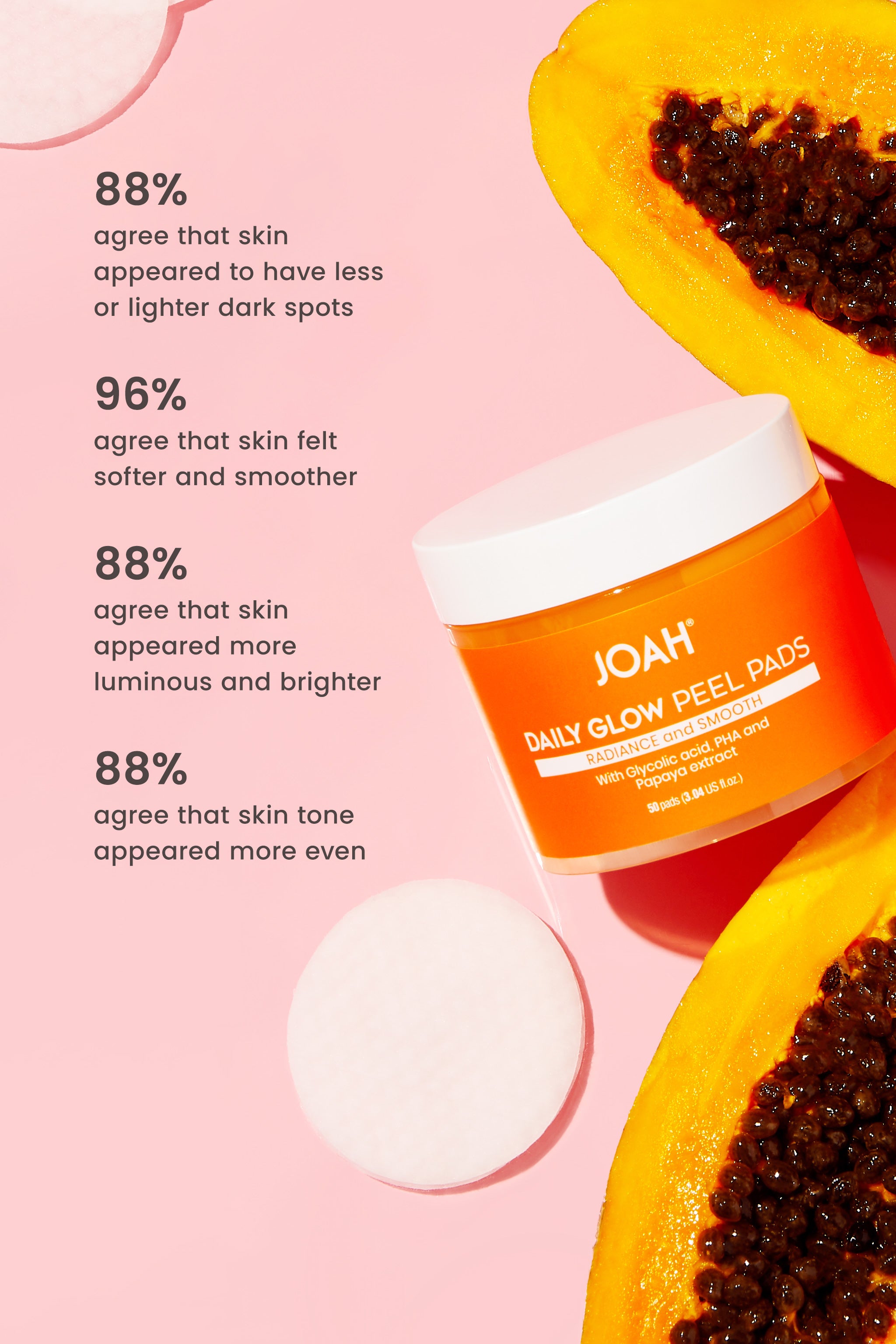 Daily peel pads
