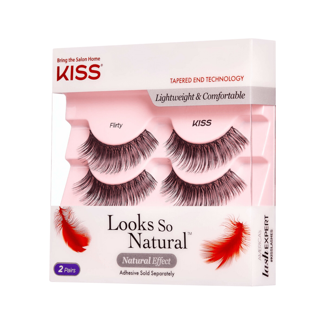 Kiss Looks So Natural Double Pack - Flirty
