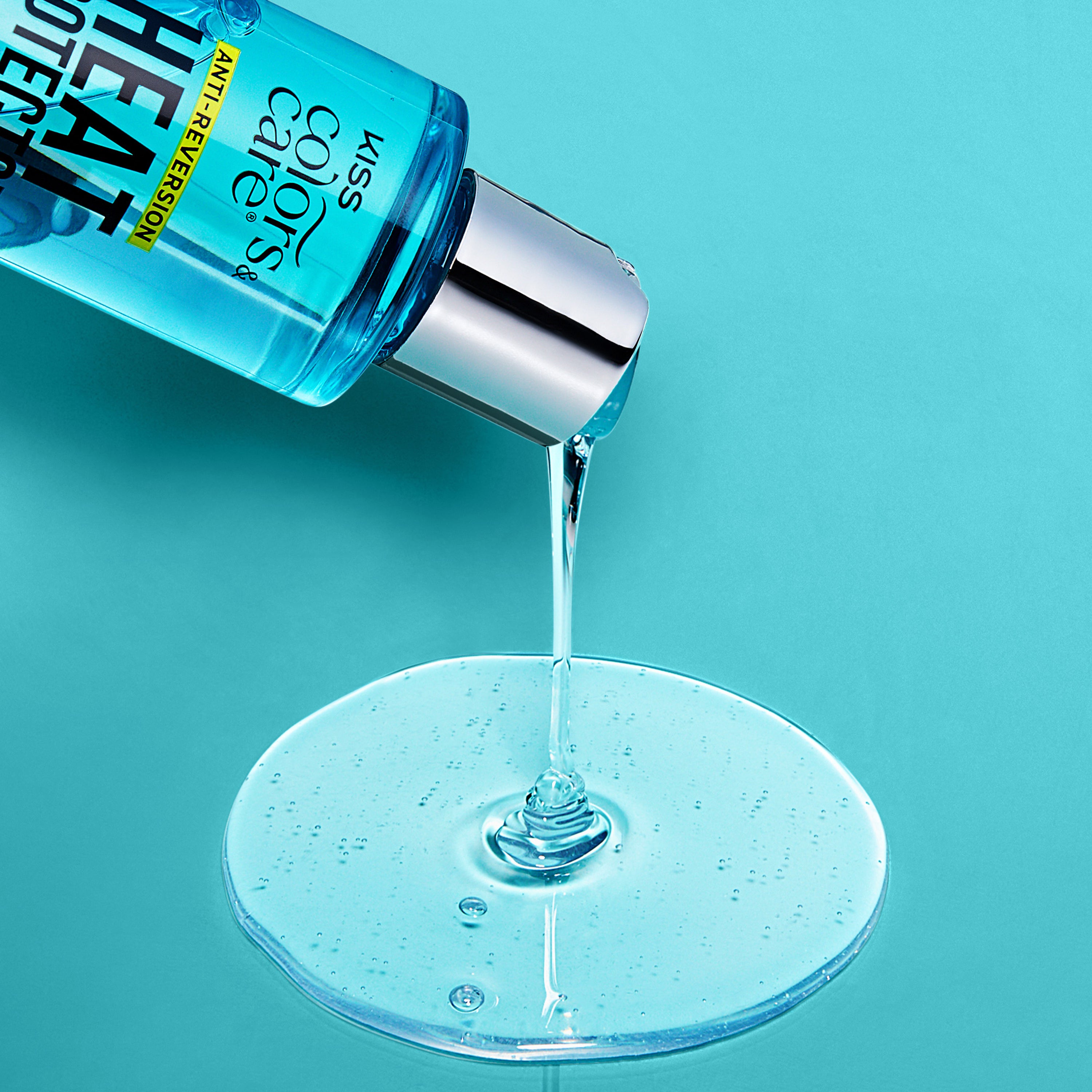 KISS Colors & Care Silk Press Care Essentials Bundle - Hair Oil Serum