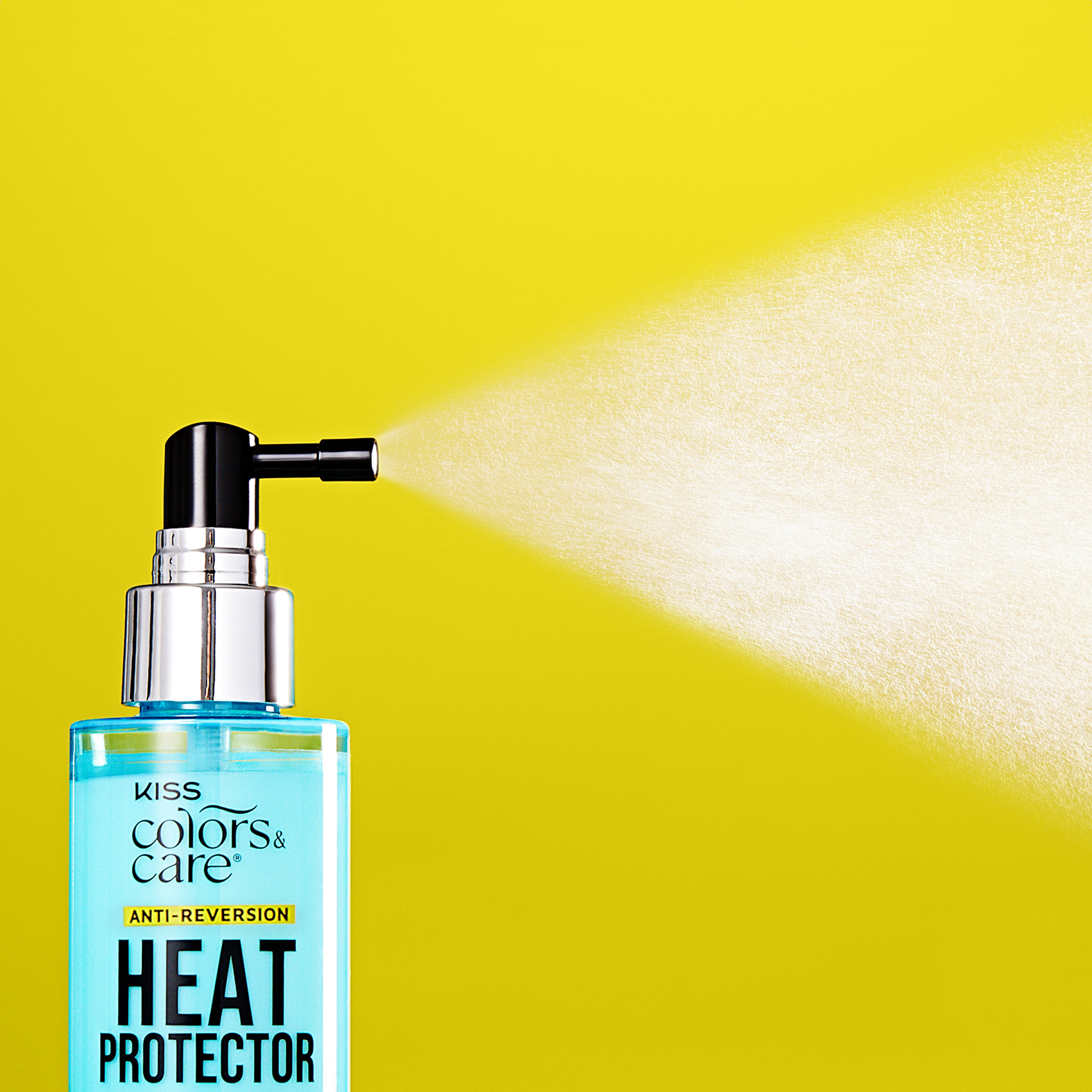 KISS Colors & Care Silk Press Care Essentials Bundle - Keratin Spray