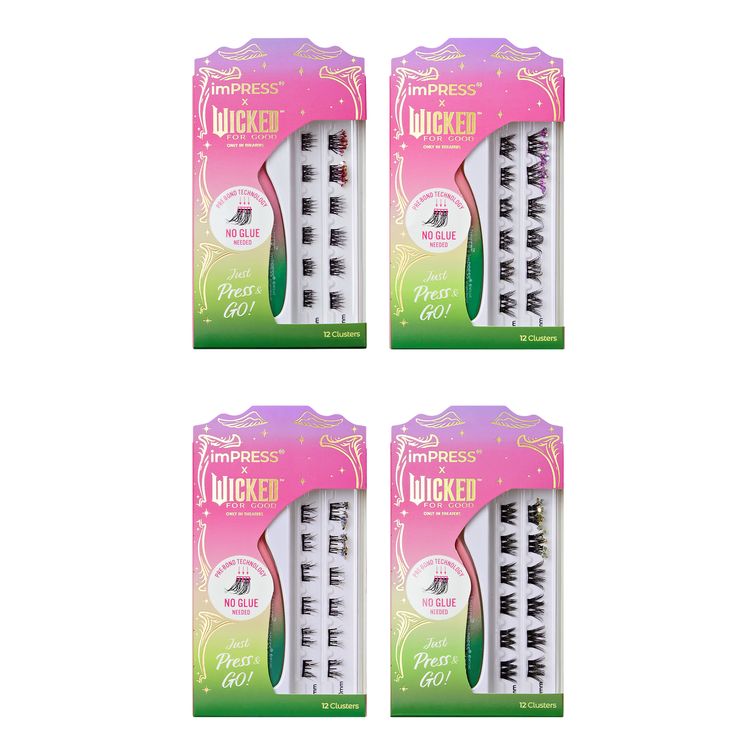 imPRESS X WICKED: FOR GOOD Falsies Bundle