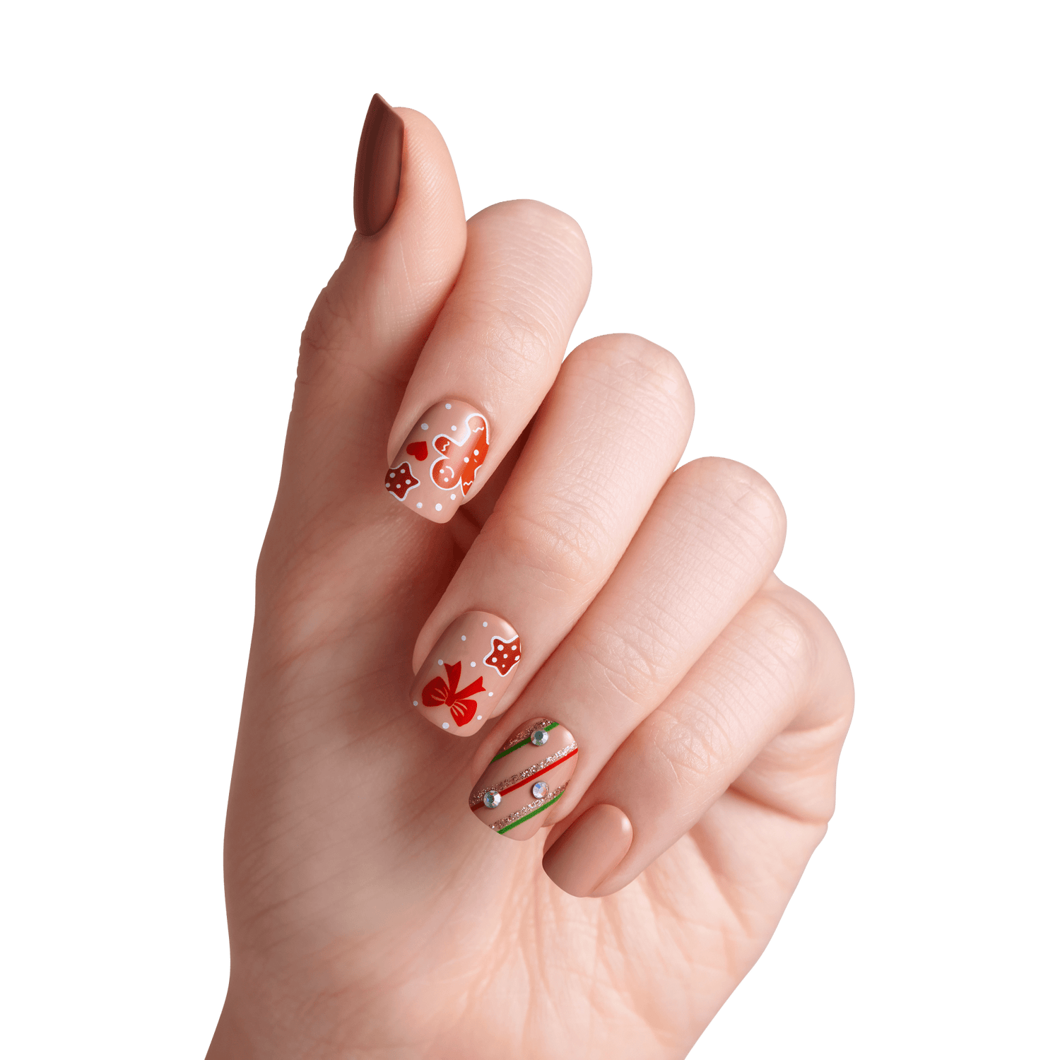 imPRESS Holiday Design Press On Nails - Mistletoe Kiss