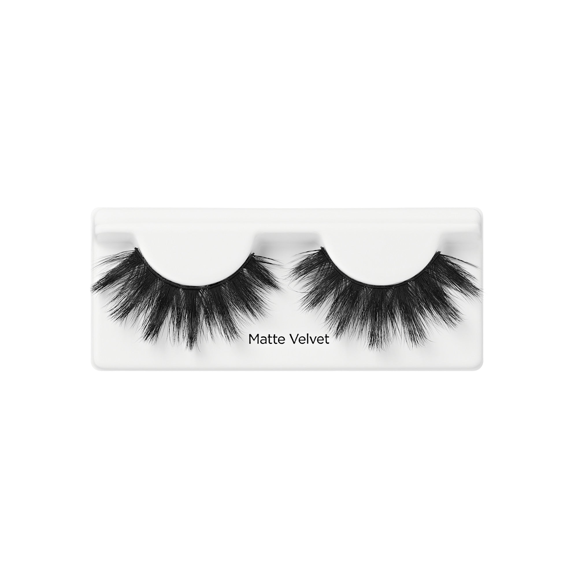 Kiss Hyper Glam Halloween False Eyelashes - Matte Velvet | 1 Pair, Strip Lashes, 16mm