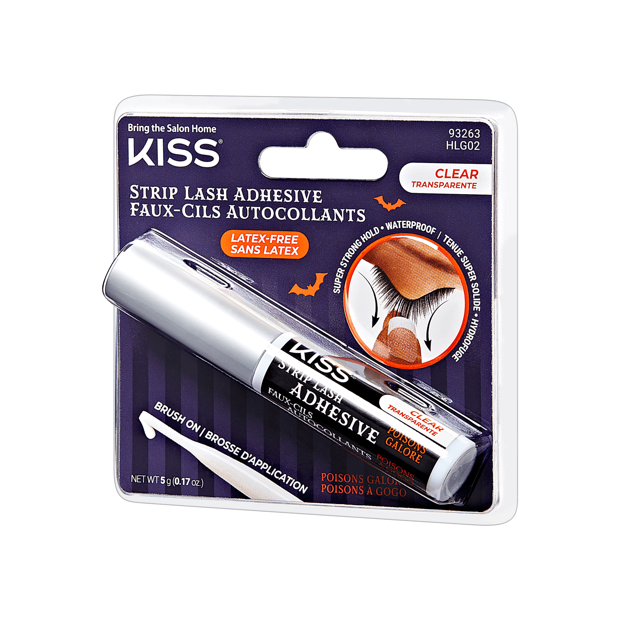 Kiss Halloween Strip Lash Adhesive - Clear