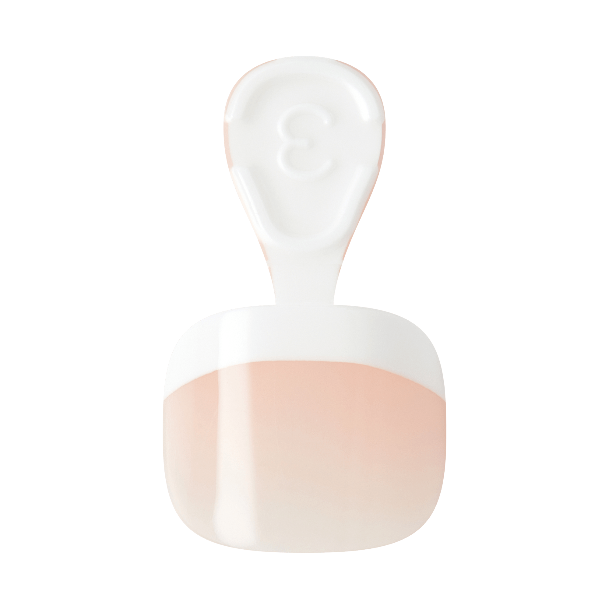 KISS CORE French Tip Press On Glue Toenails - Two of a Kind