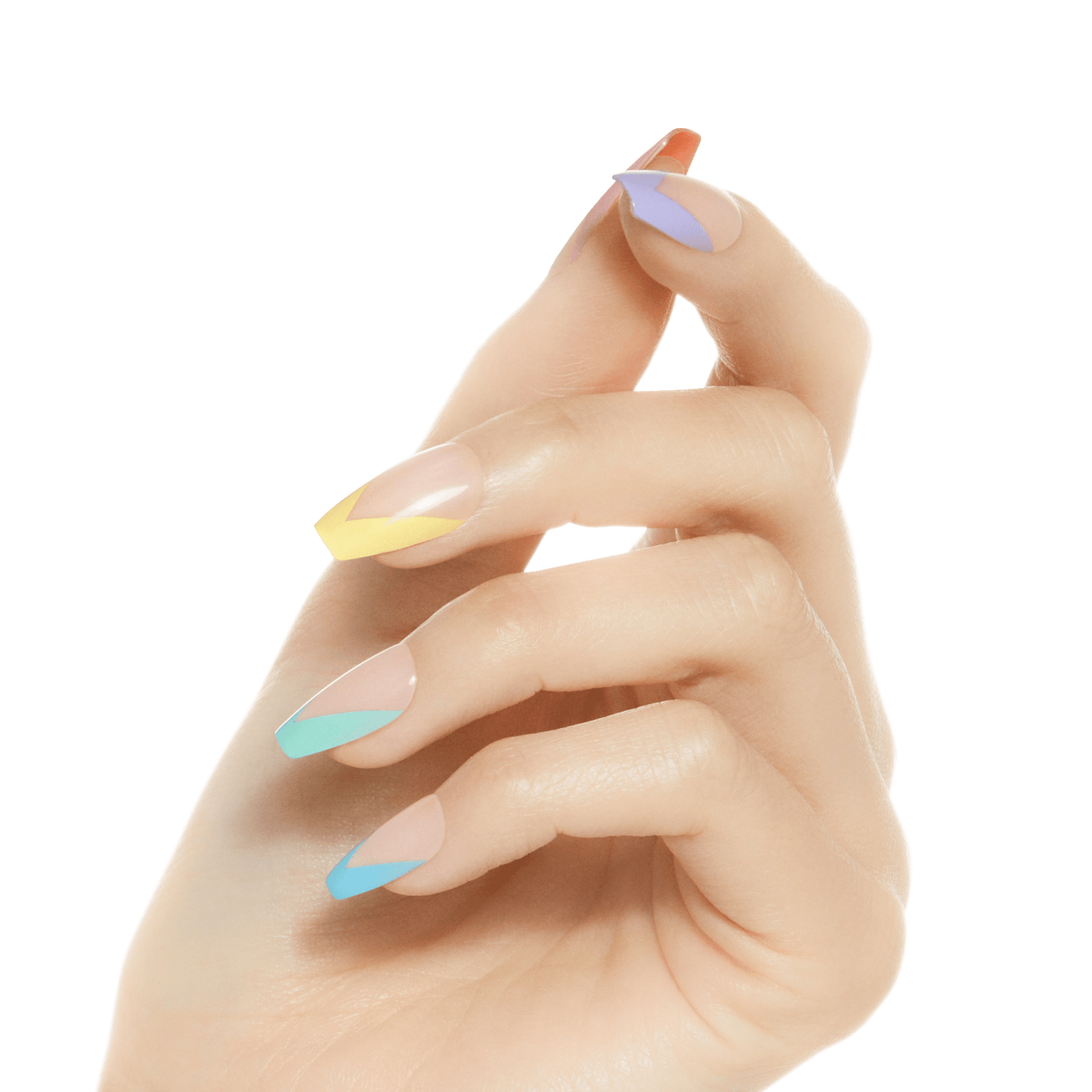 KISS Voguish Fantasy Press On Glue Nails - Candies