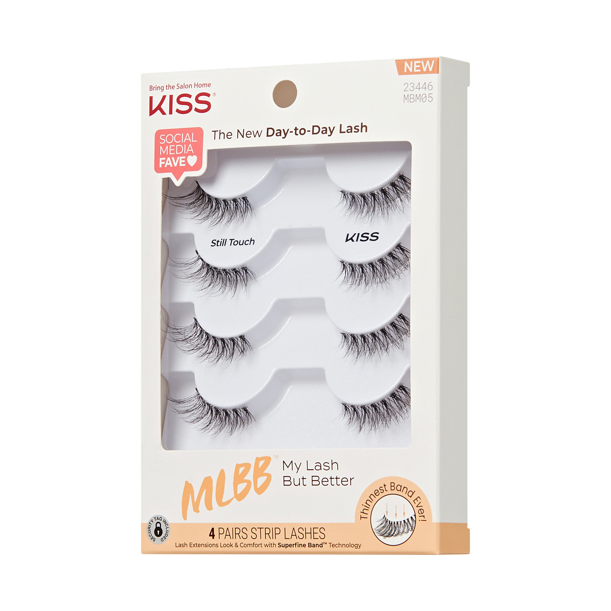 KISS My Lash But Better 4-Pair Multipack - Still Touch