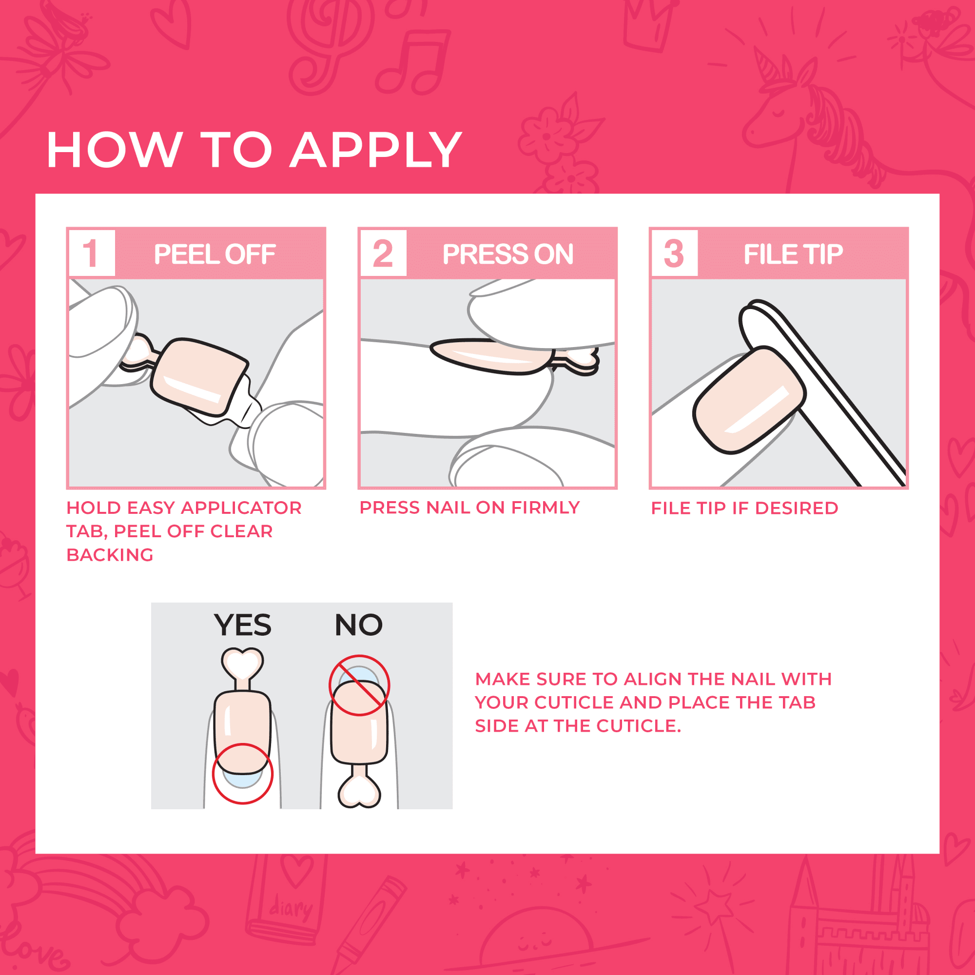 imPRESS Kids Press On Nails - Fairy Song