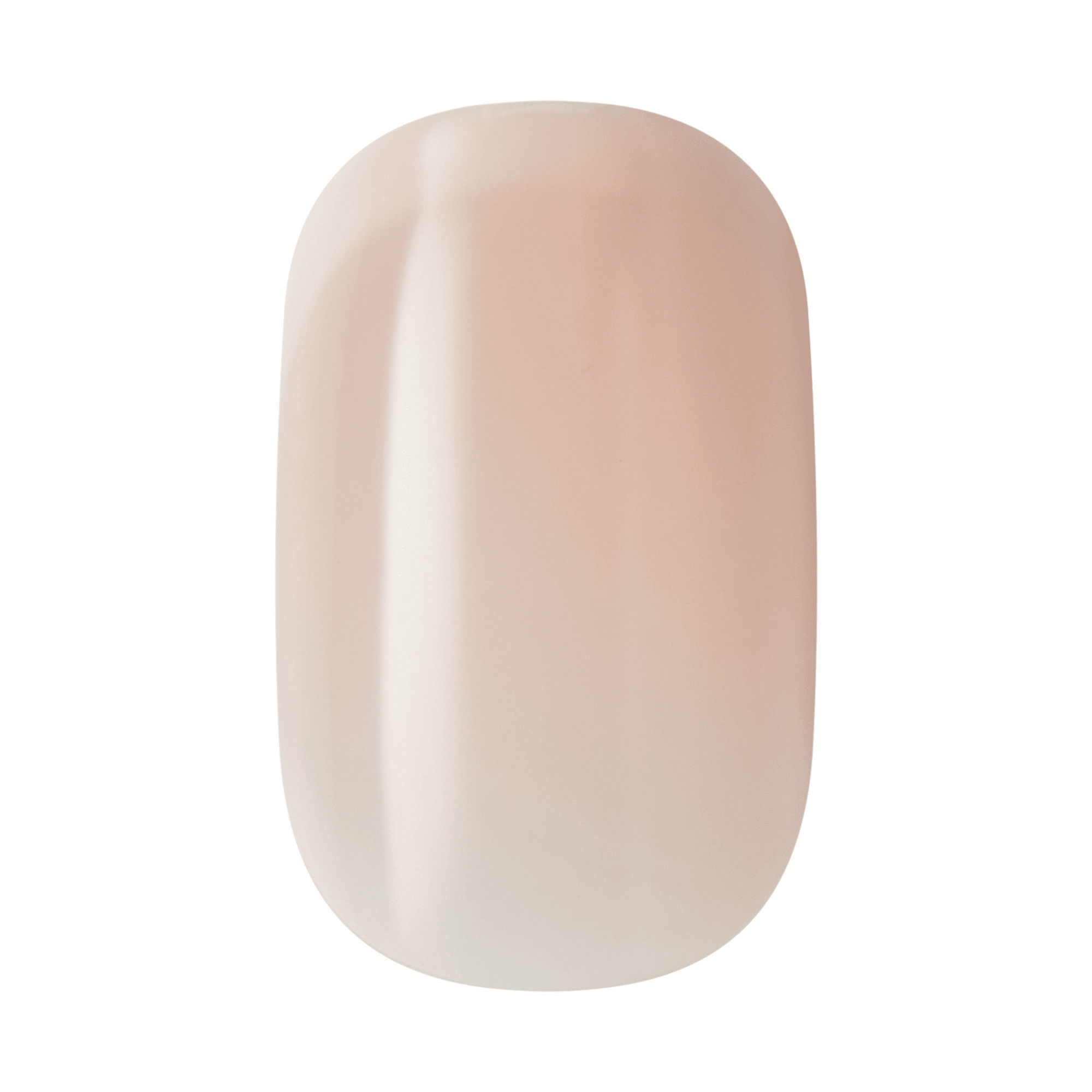 KISS Salon Acrylic French Nude Press On Glue Nails - Chic Beats