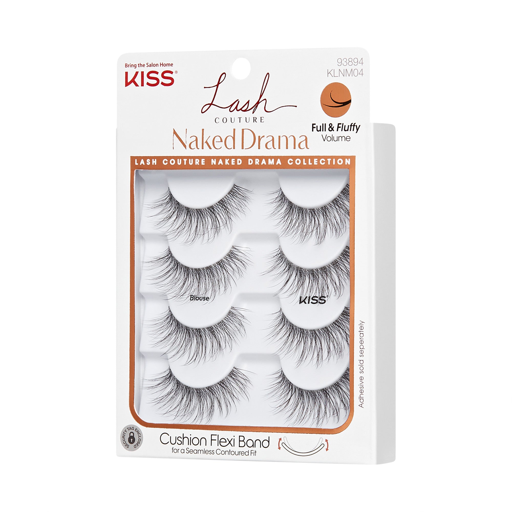 Kiss Lash Couture Naked Drama False Eyelashes Multipack - Blouse
