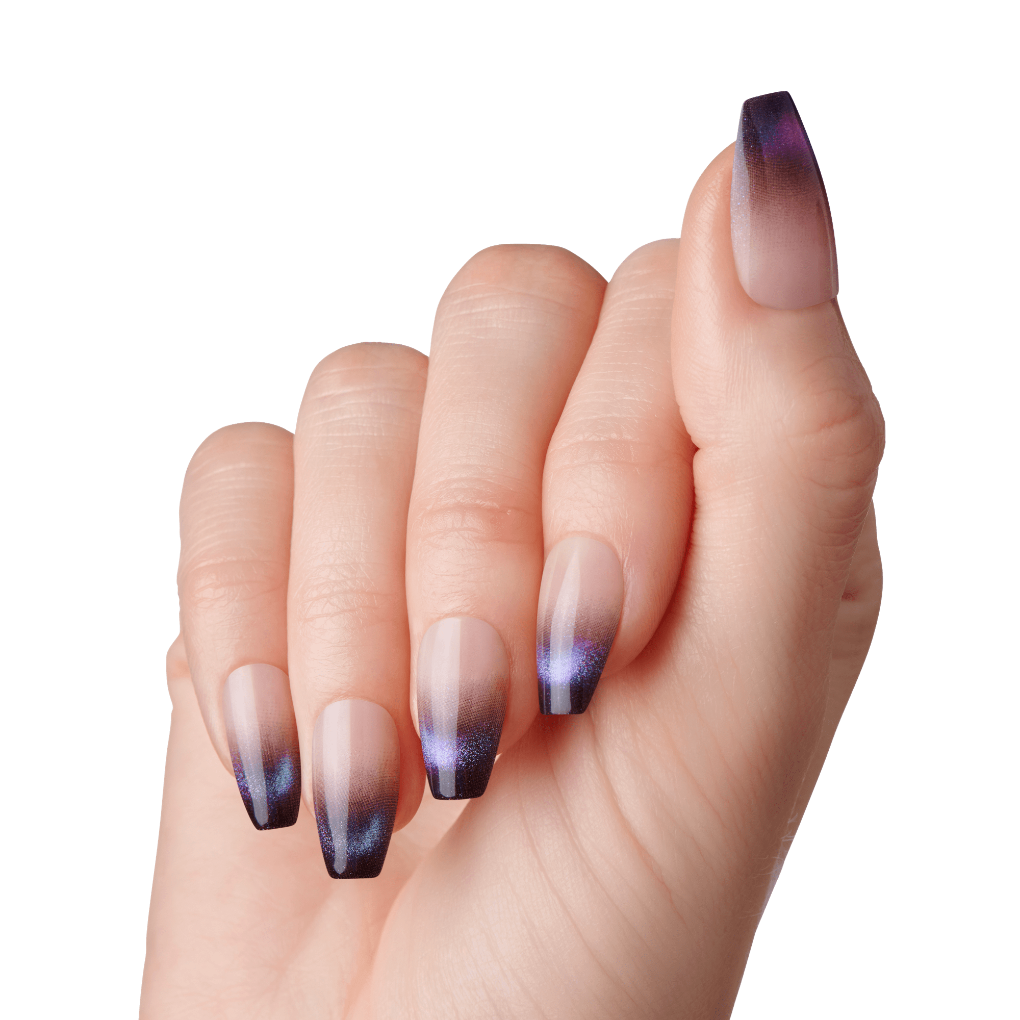 KISS Mystical Moment Press On Glue Nails - Sunset