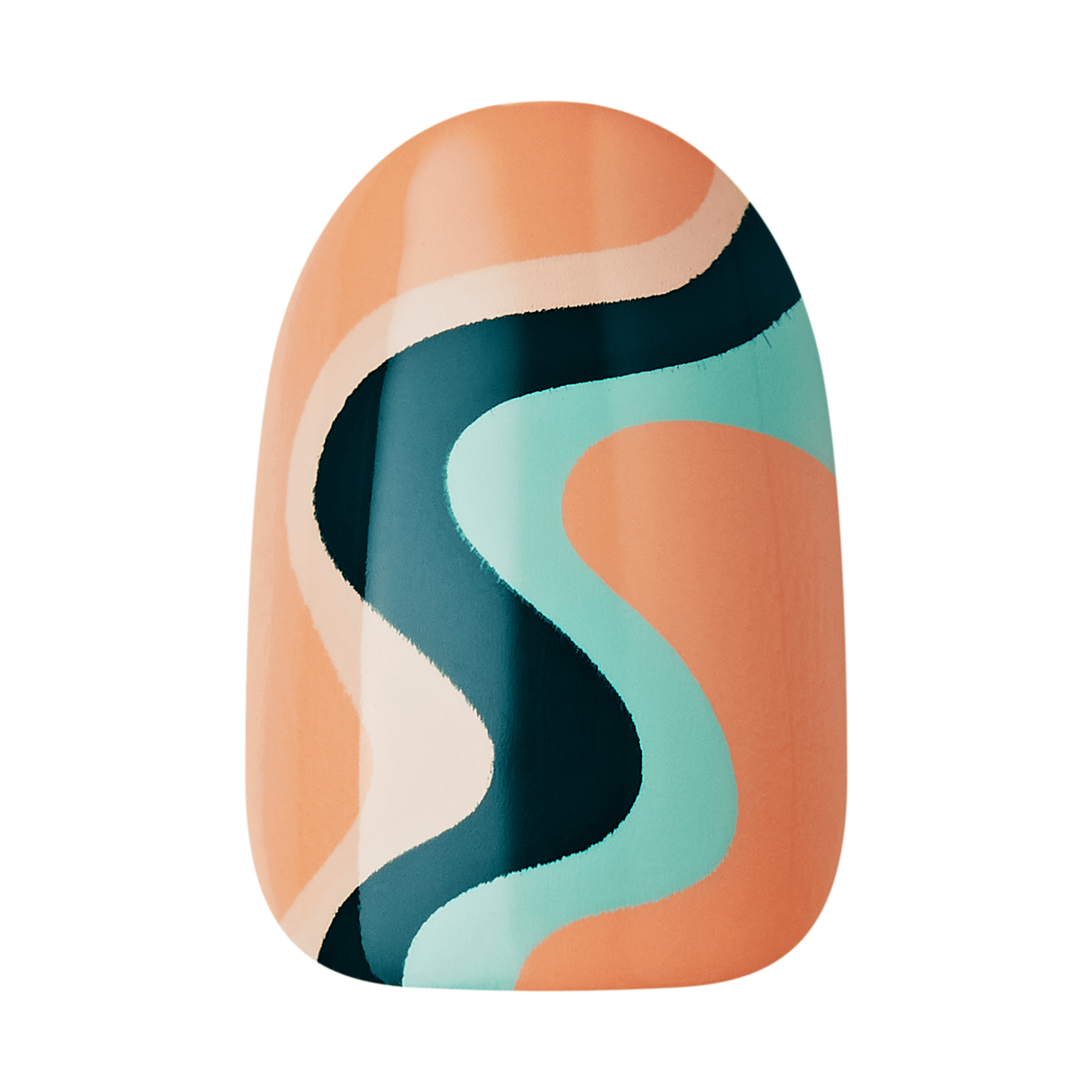 KISS Voguish Fantasy Press On Glue Nails - Replay
