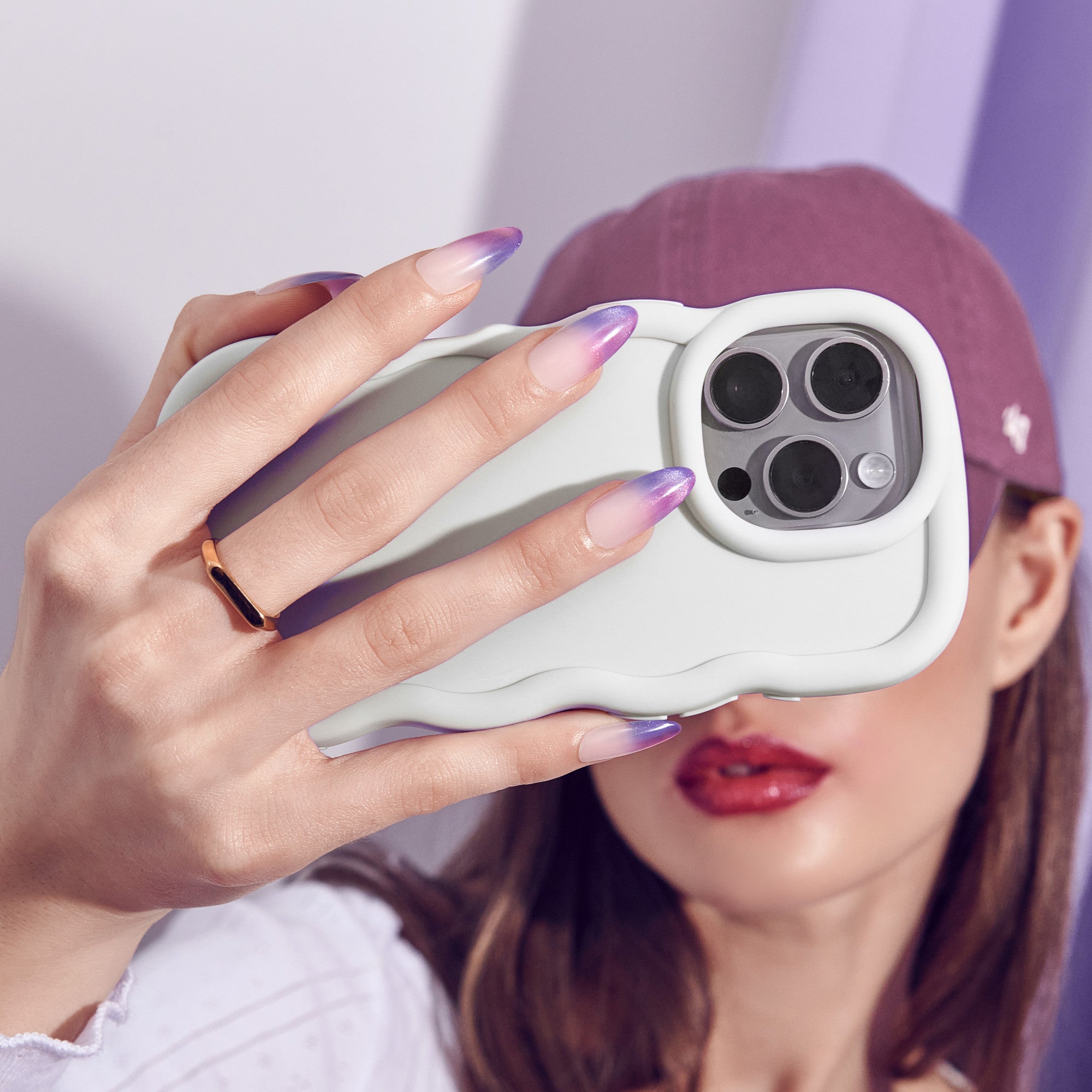 KISS CORE Magnetic Press On Glue Nails - Twinkling Stars