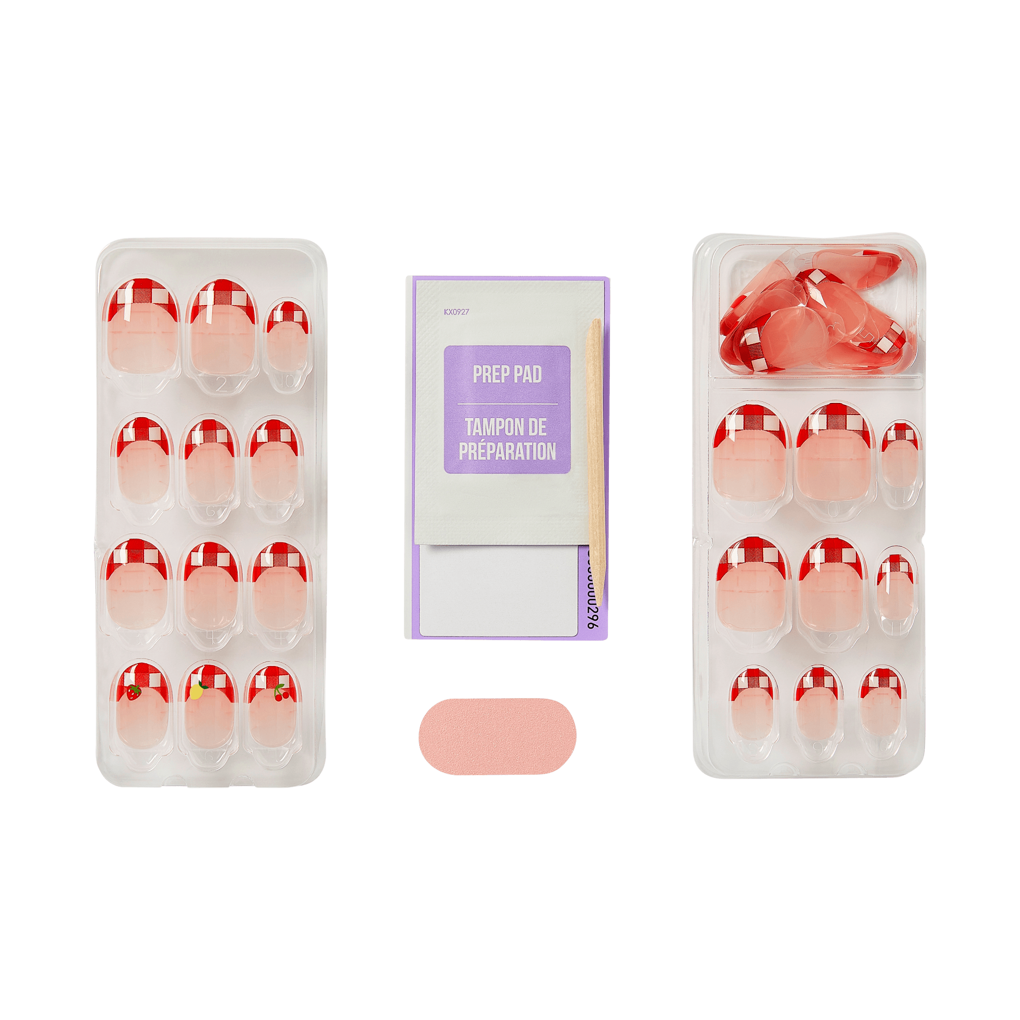 imPRESS Design Press On Nails - Hearts Aflutter