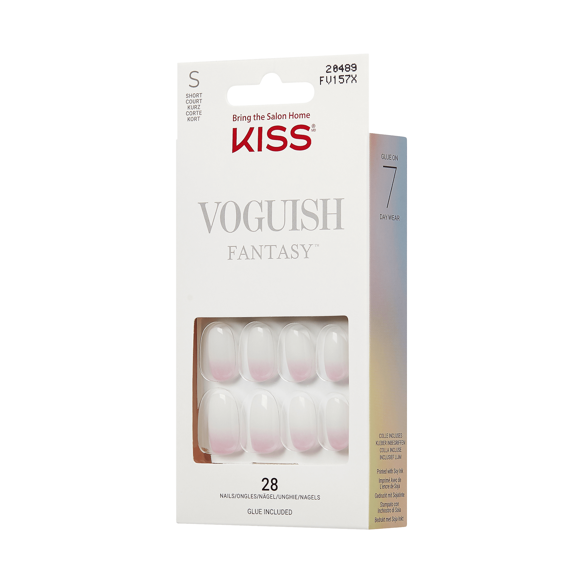 KISS Voguish Fantasy Press On Glue Nails - Forever Young