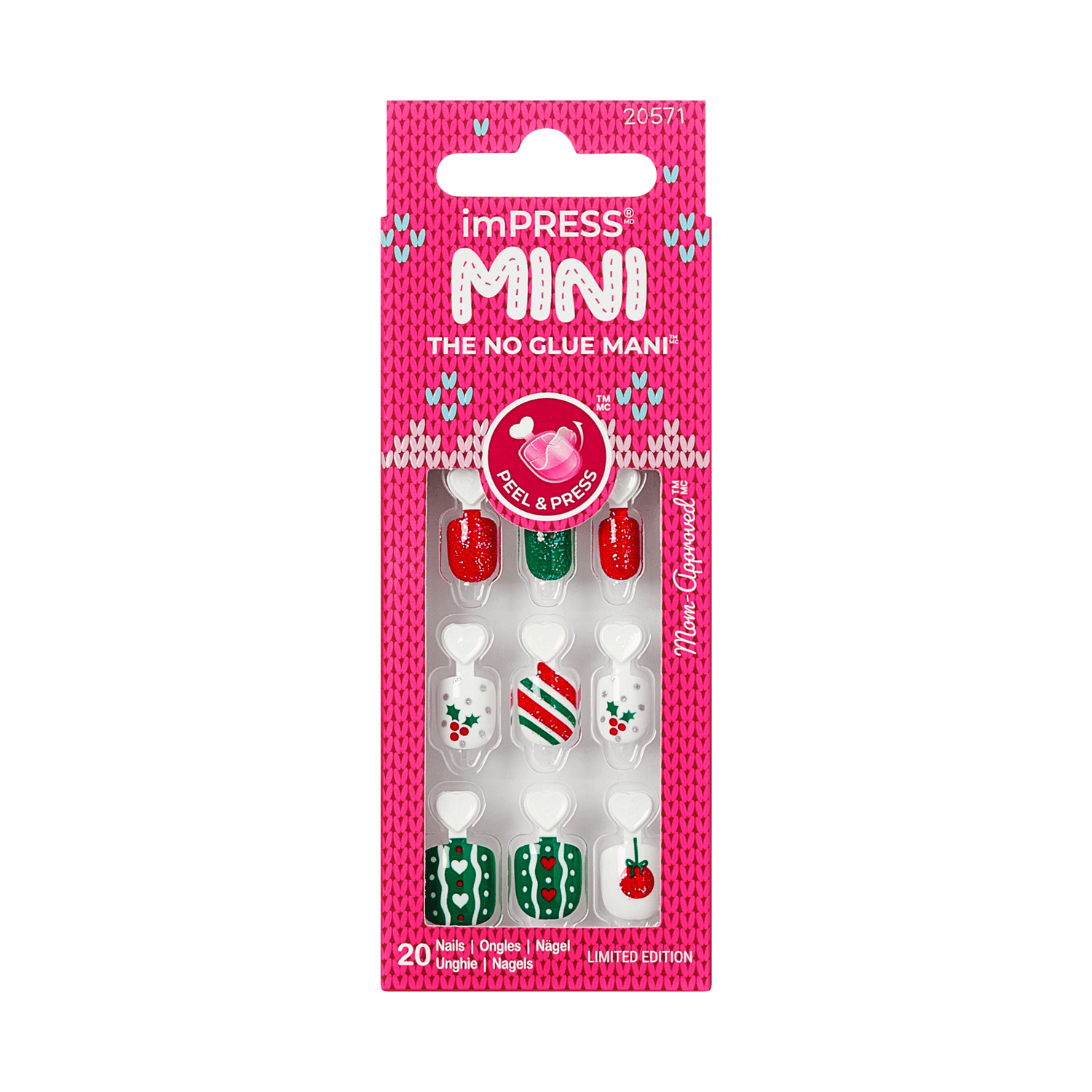 imPRESS Kids Holiday Press On Nails - One More Sleep
