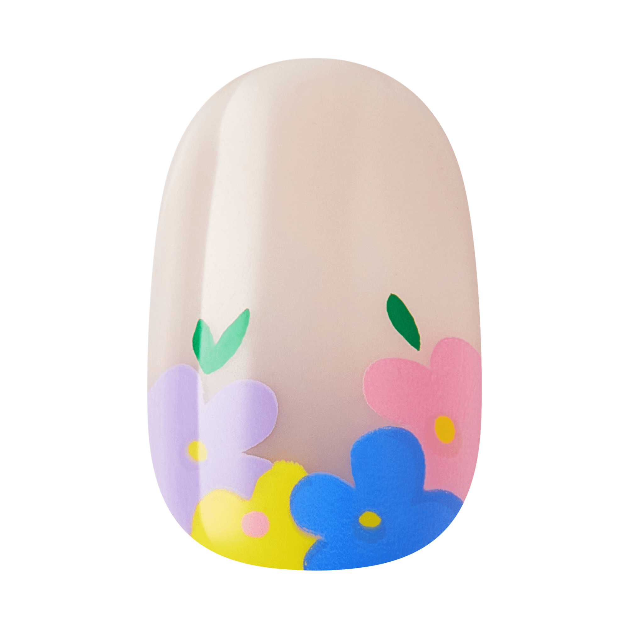 KISS Voguish Fantasy Press On Glue Nails - Heartening