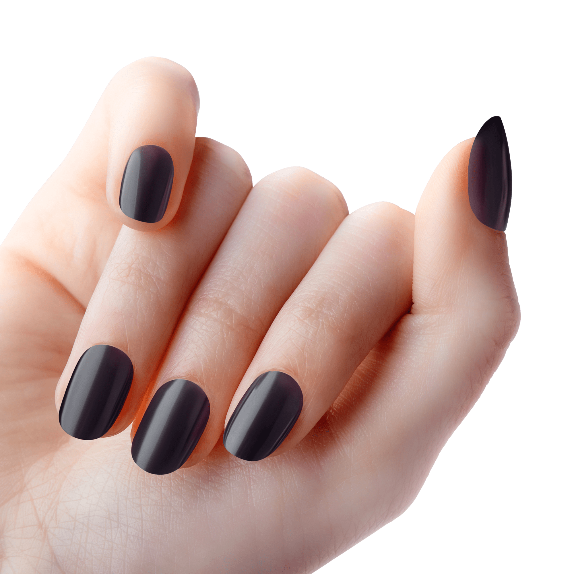 KISS Gel Fantasy Jelly Color Press On Glue Nails - Jelly Queen