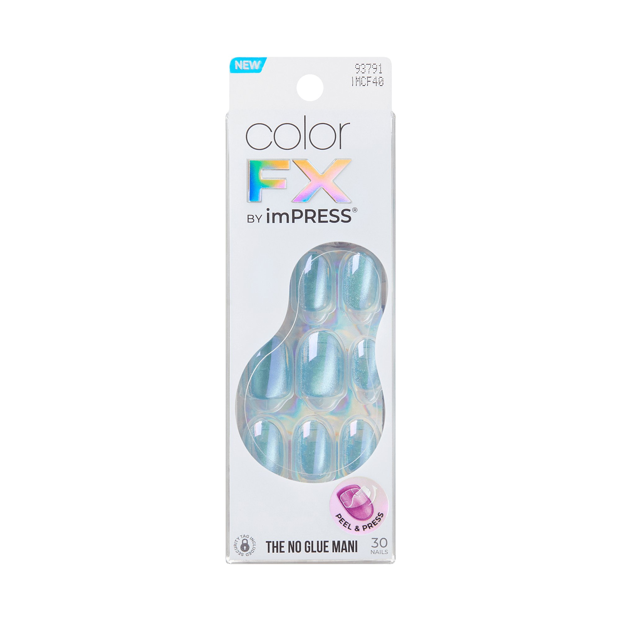 colorFX by imPRESS Press On Nails - Over Clouds