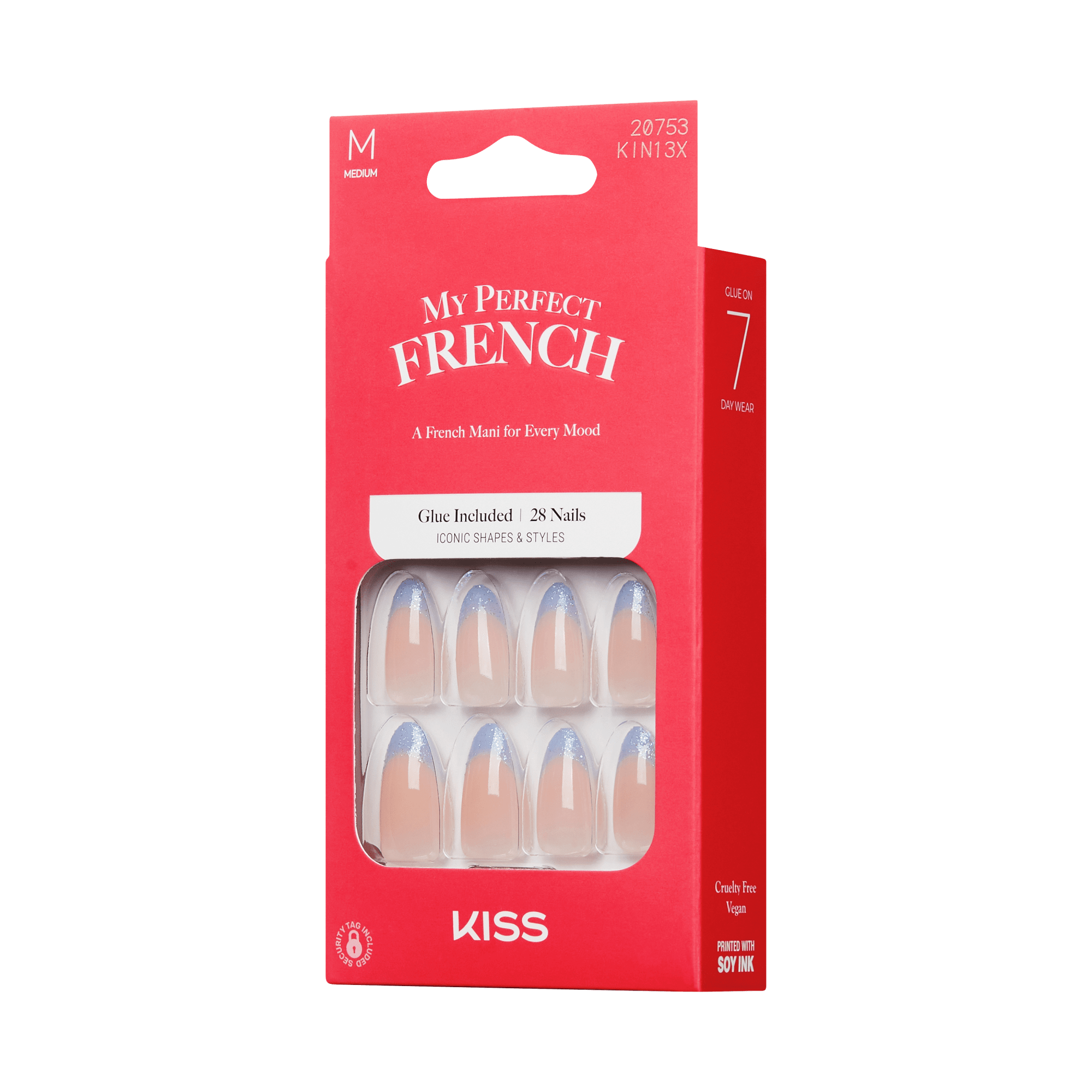 KISS My Perfect French Press On Glue Nails - Get U