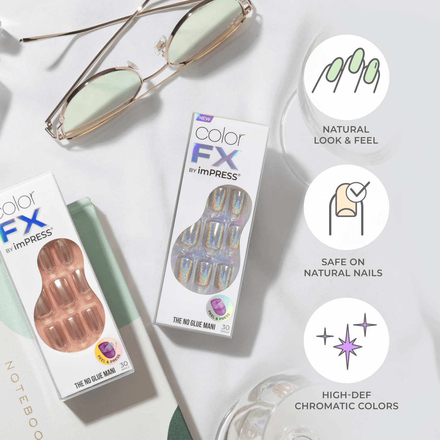 colorFX by imPRESS Press On Nails - Universal