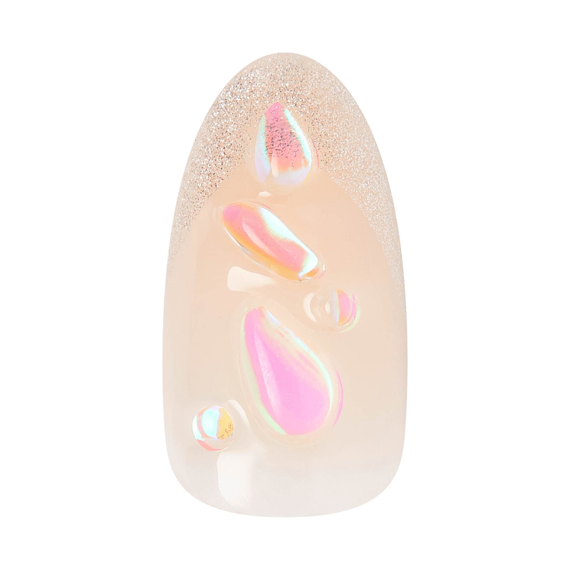 KISS NAIL DRIP Press On Glue Nails - Vivid