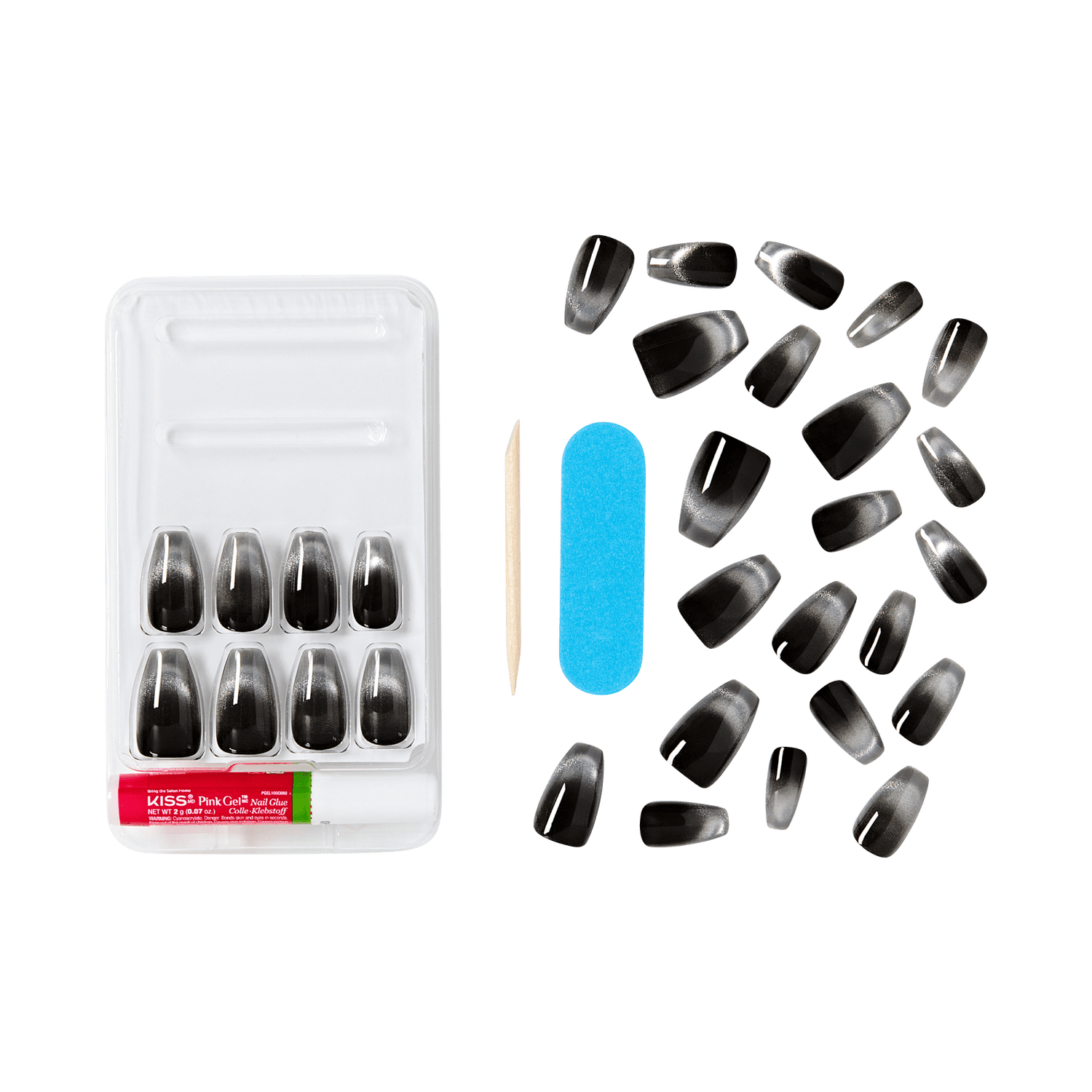 KISS Mystical Moment Press On Glue Nails - Lucky Charm