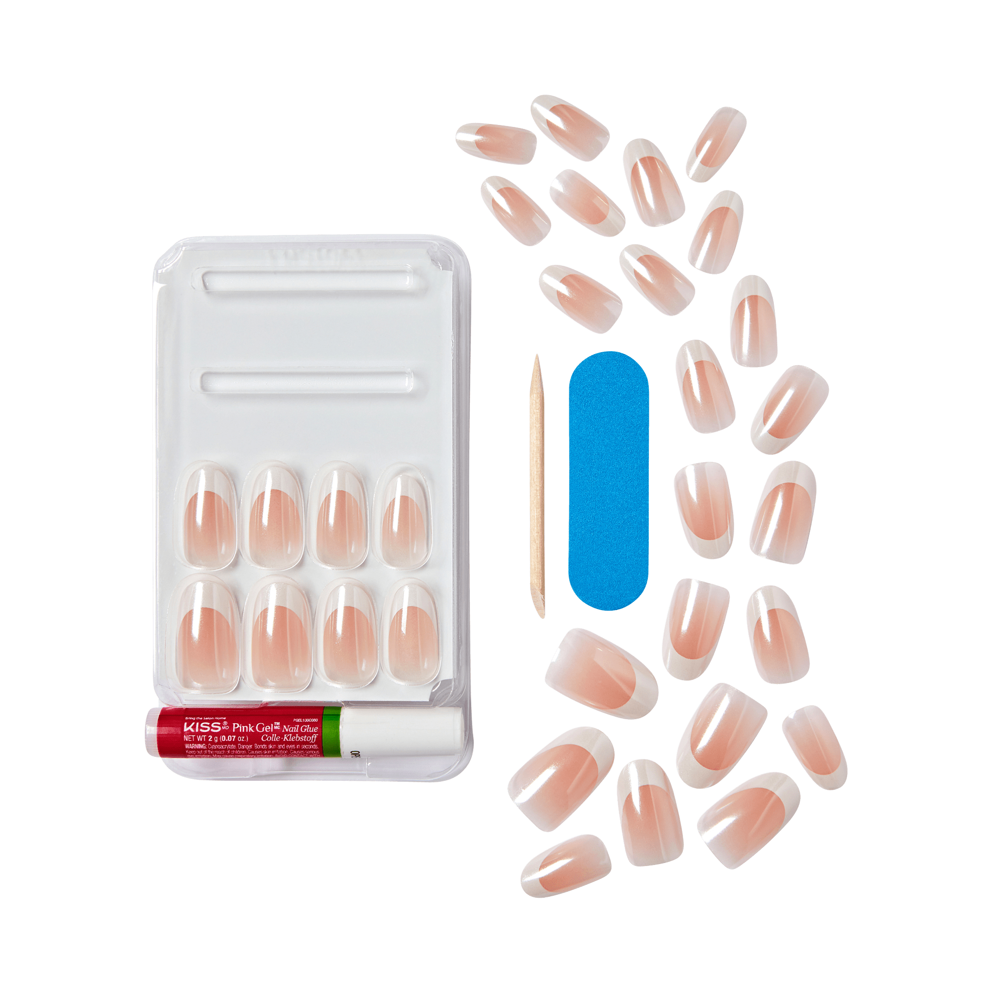 KISS Voguish Fantasy Press On Glue Nails - Sunwalker