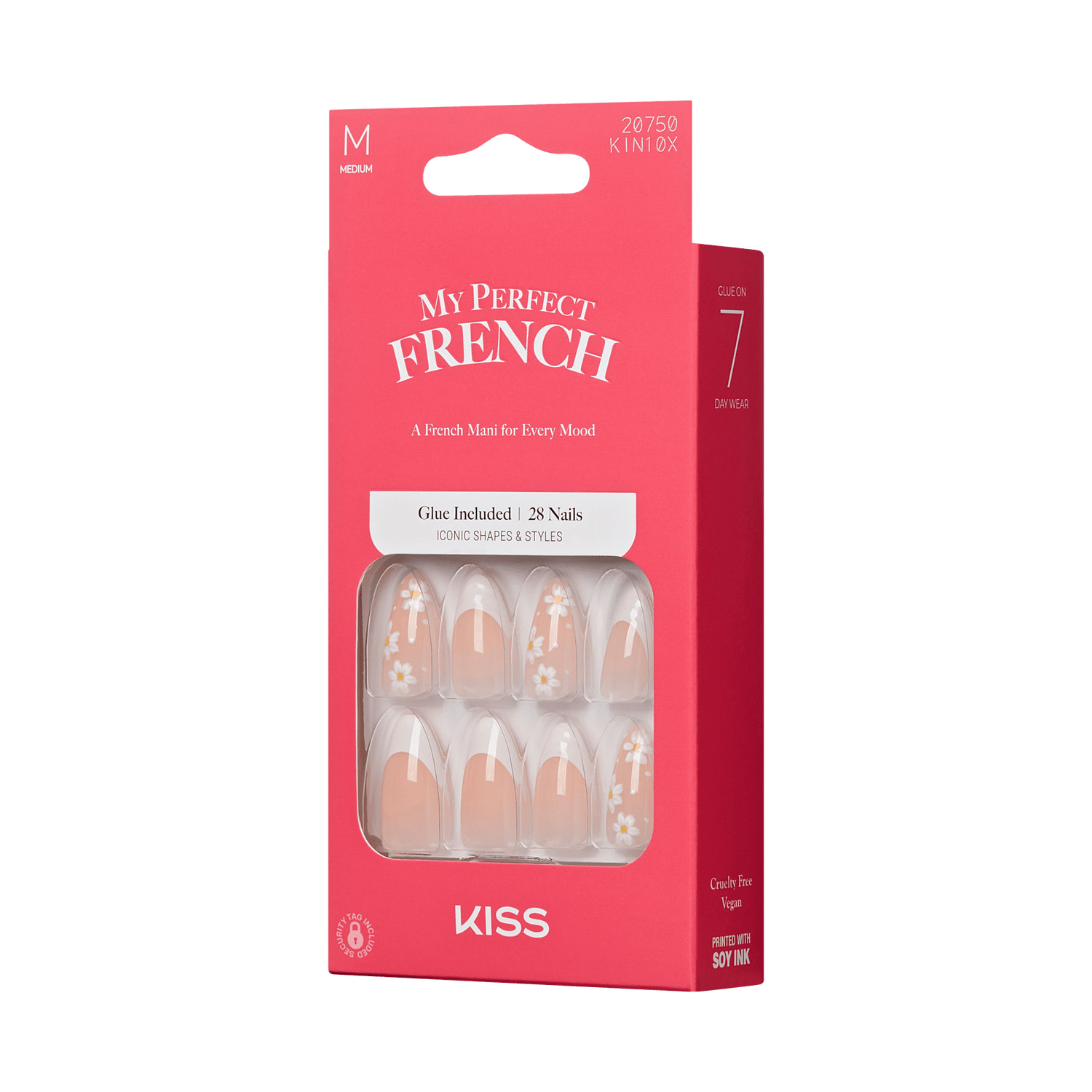 KISS My Perfect French Press On Glue Nails - What You Want