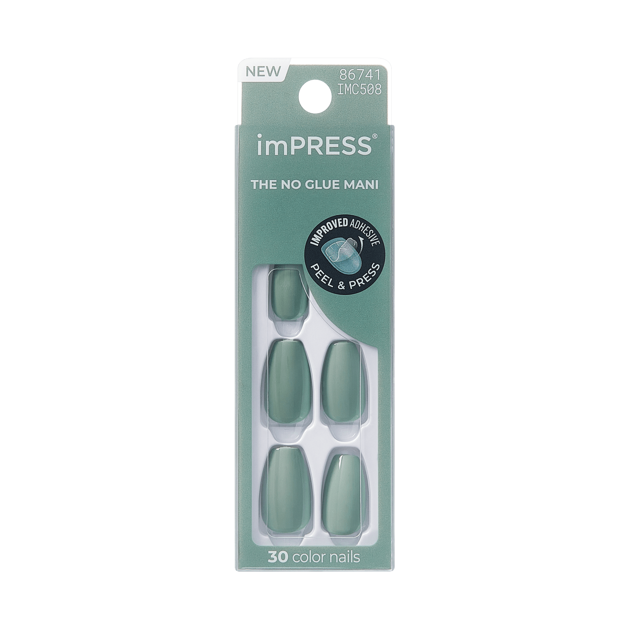 imPRESS Color Press On Nails - Going Green