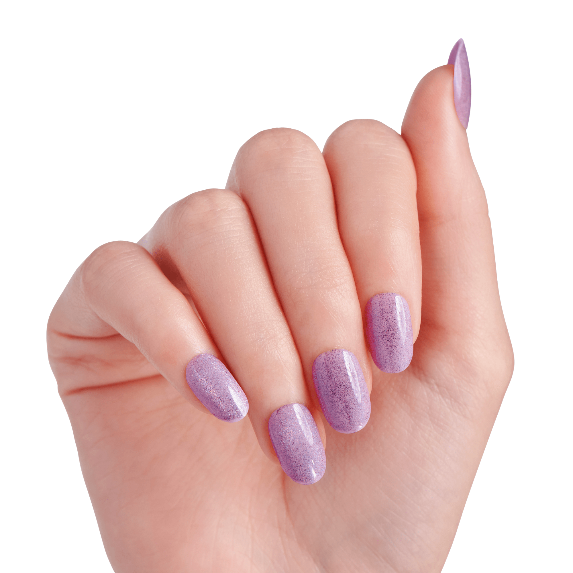 KISS Gel Fantasy Magnetic Press On Glue Nails - Velvet Spark