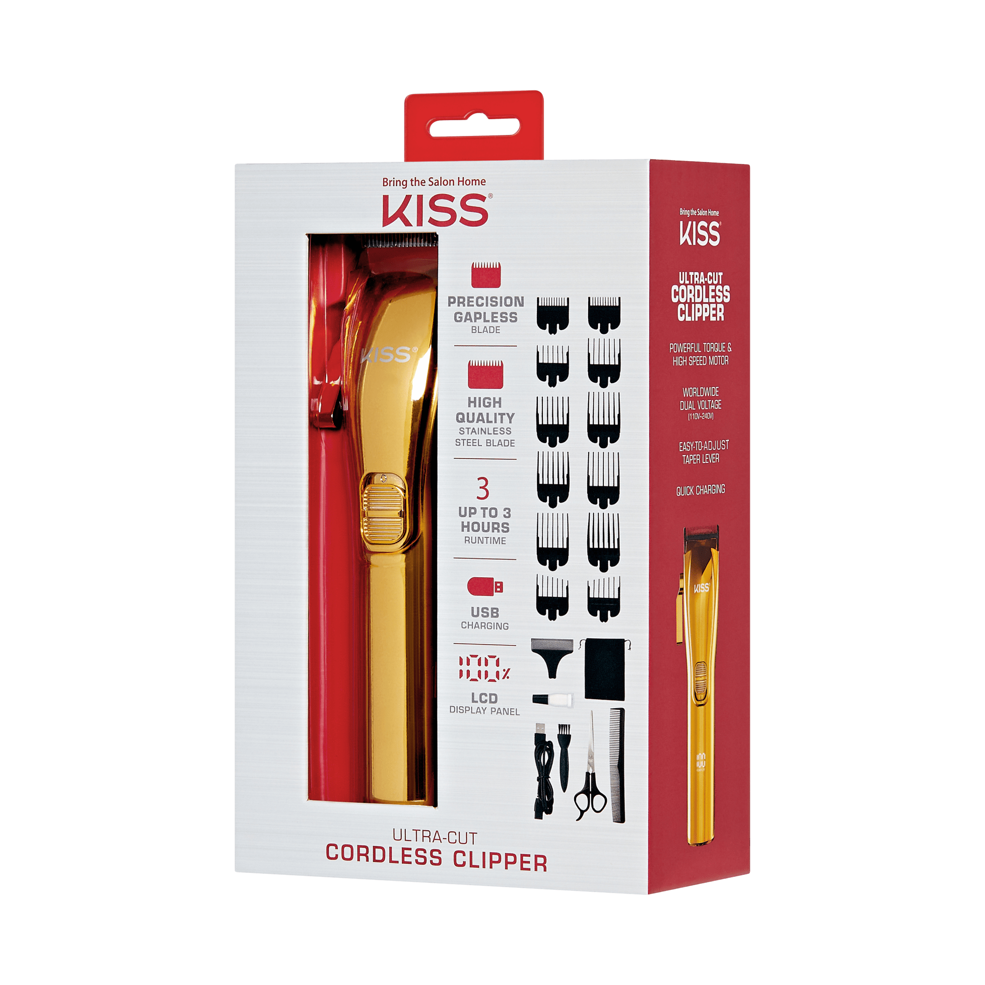 KISS Ultra-Cut Cordless Hair Clipper