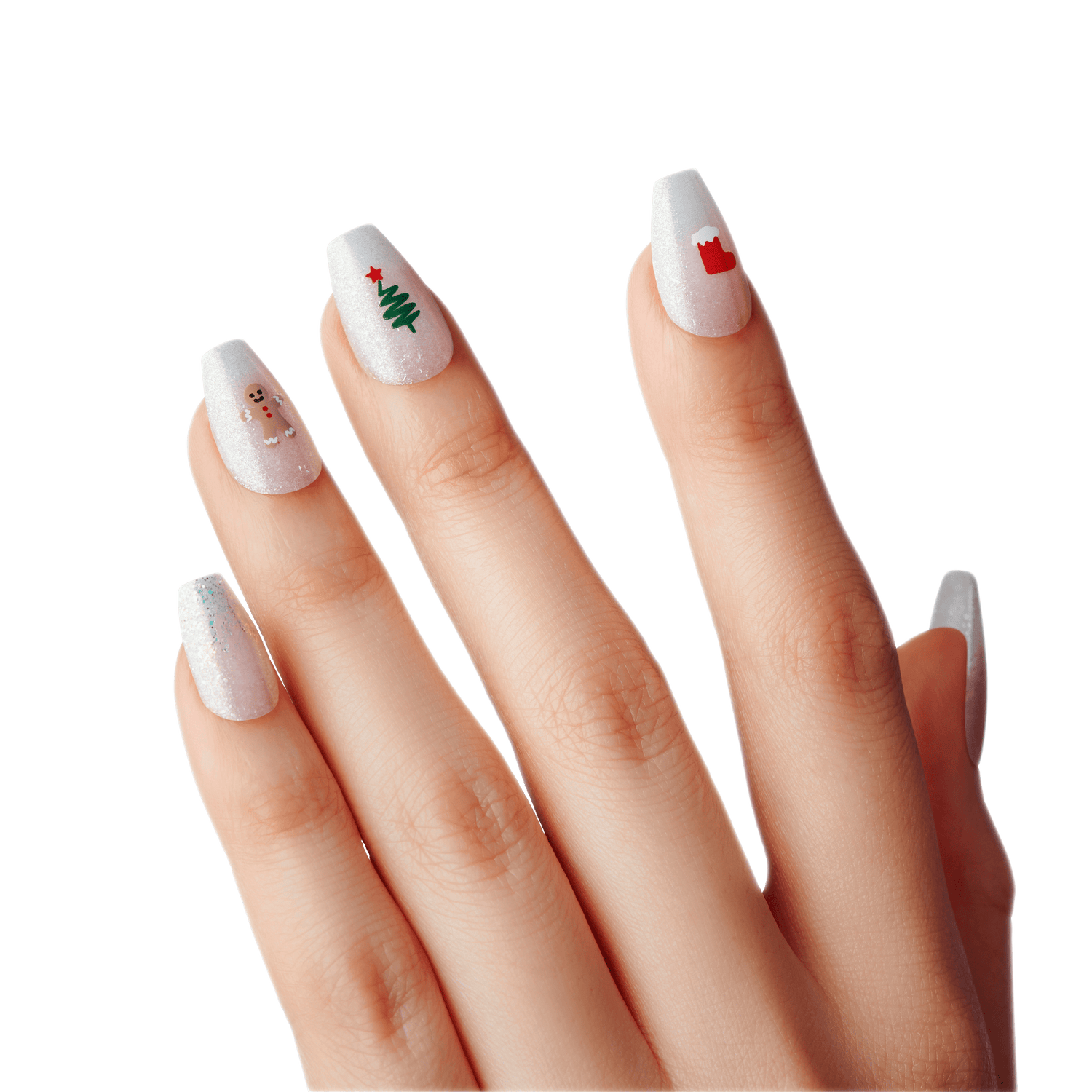 KISS Voguish Fantasy Holiday Nails - Fancy Elves