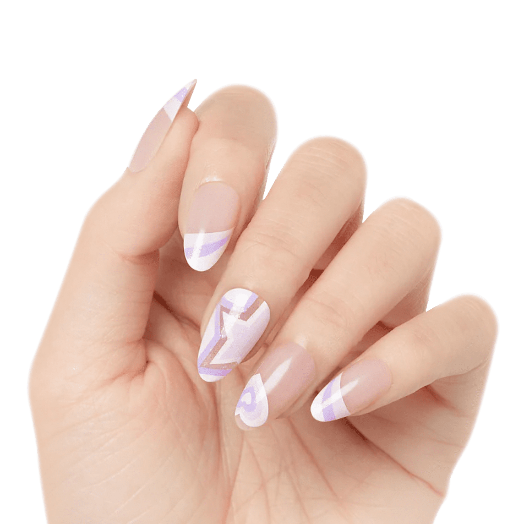 KISS Salon Design Press On Glue Nails - All 4 Me