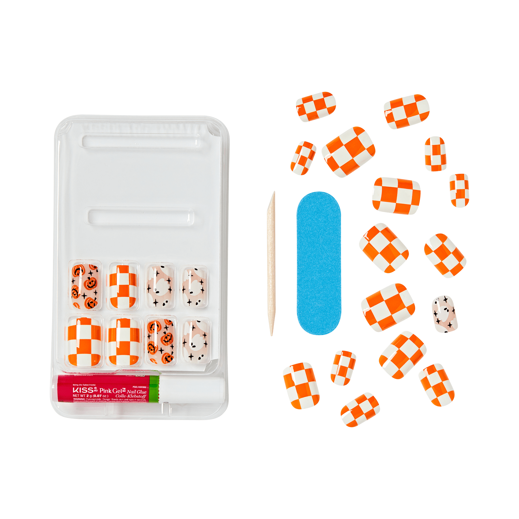 KISS Salon Design Halloween Press On Glue Nails - How Cinematic