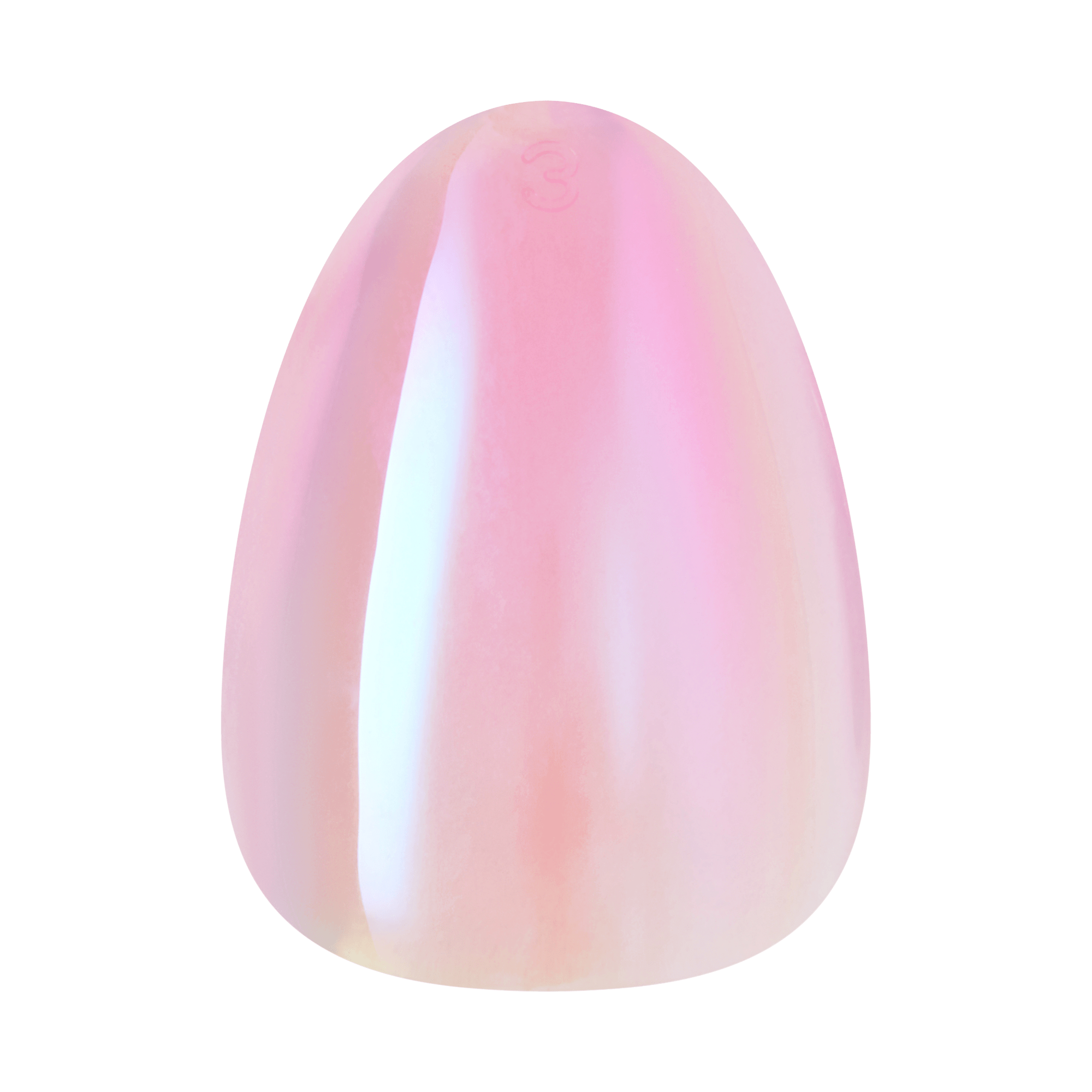Kiss Glam Jeweled Press On Fake Glue Nails - Starry Chiffon | 3D & Jeweled Design, Pink, Short, Almond