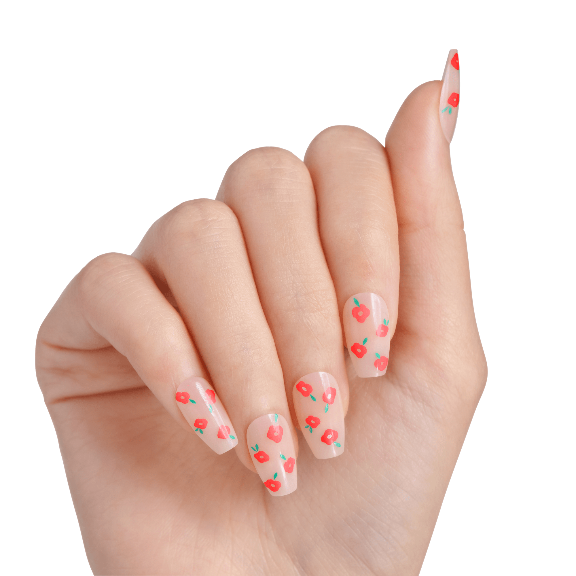 KISS Salon Design Press On Glue Nails - Boldly Glitzy