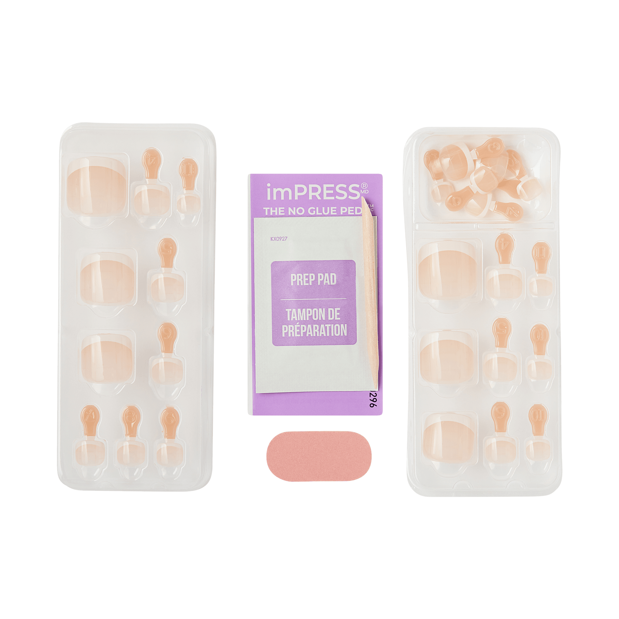 imPRESS Design Press On Pedicure - Chasing Summer