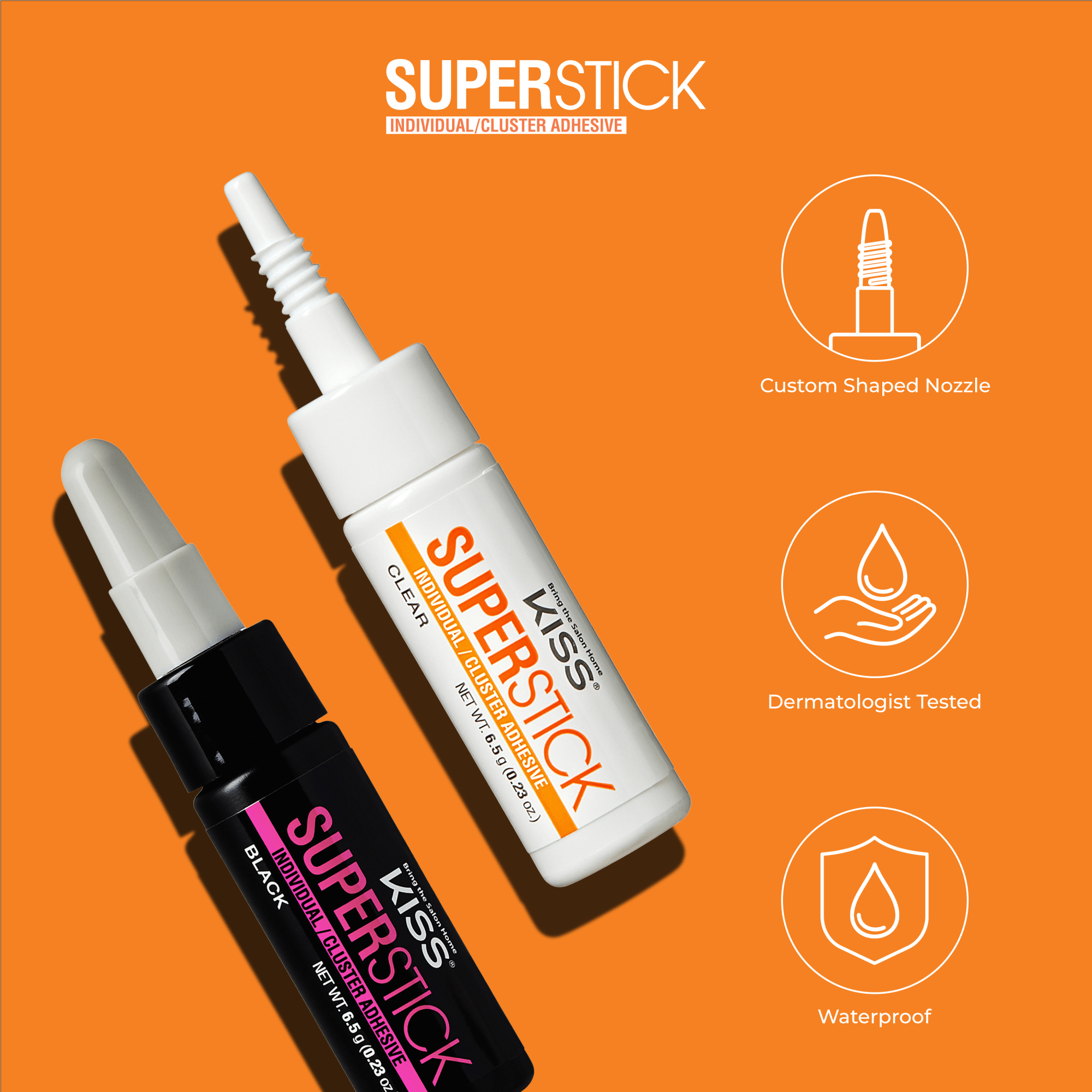 KISS SuperStick Lash Cluster Adhesive - Black