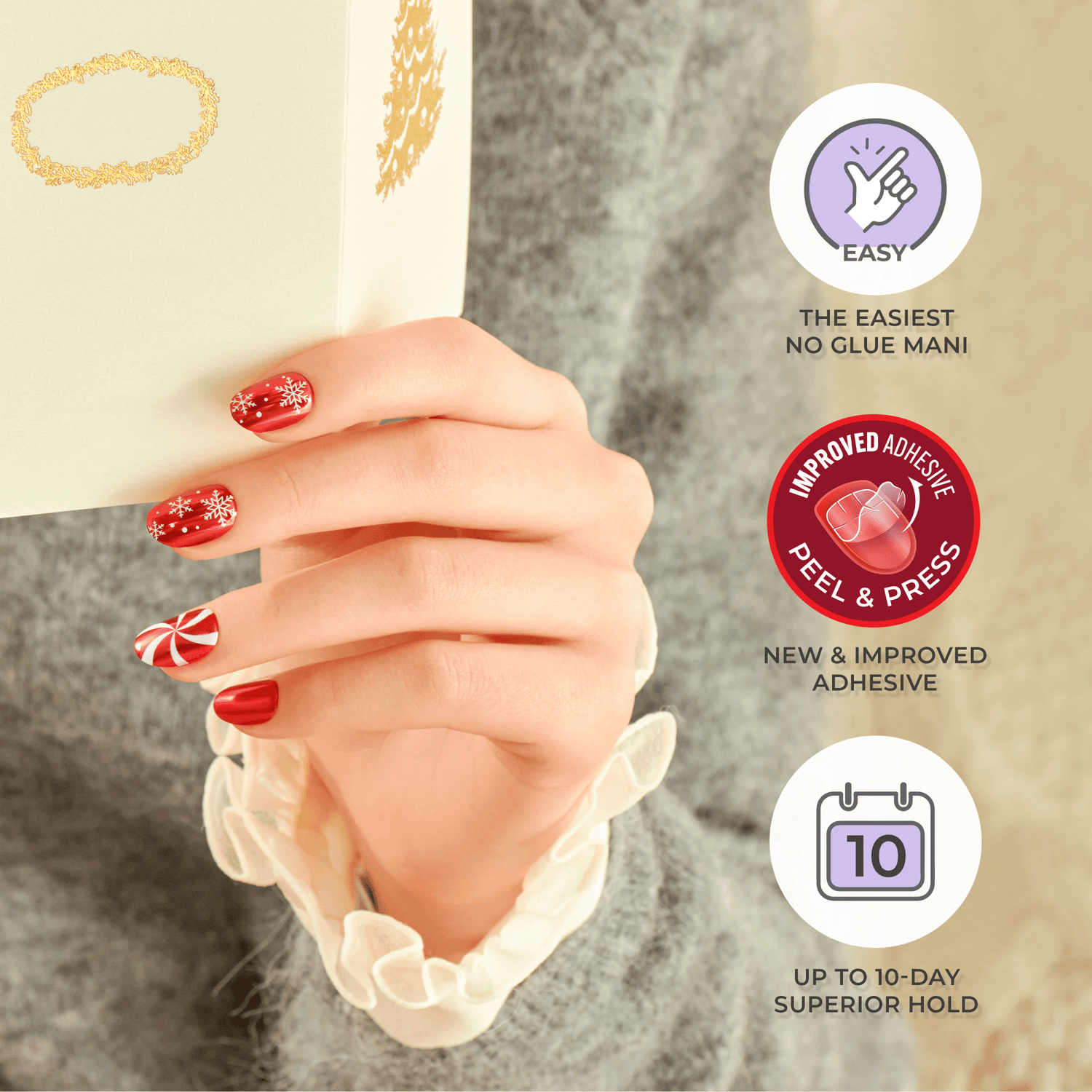 imPRESS Holiday Design Press On Nails - Winter Whimsey