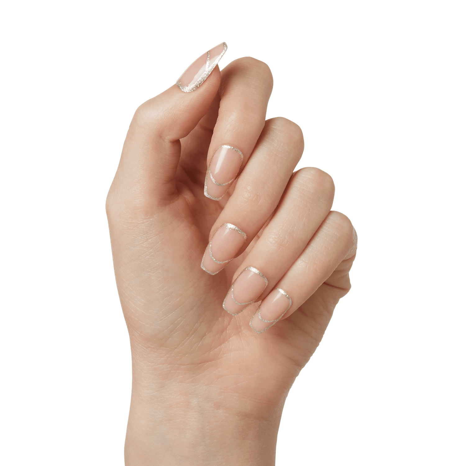 KISS Classy Press On Glue Nails - New Nail, New Me